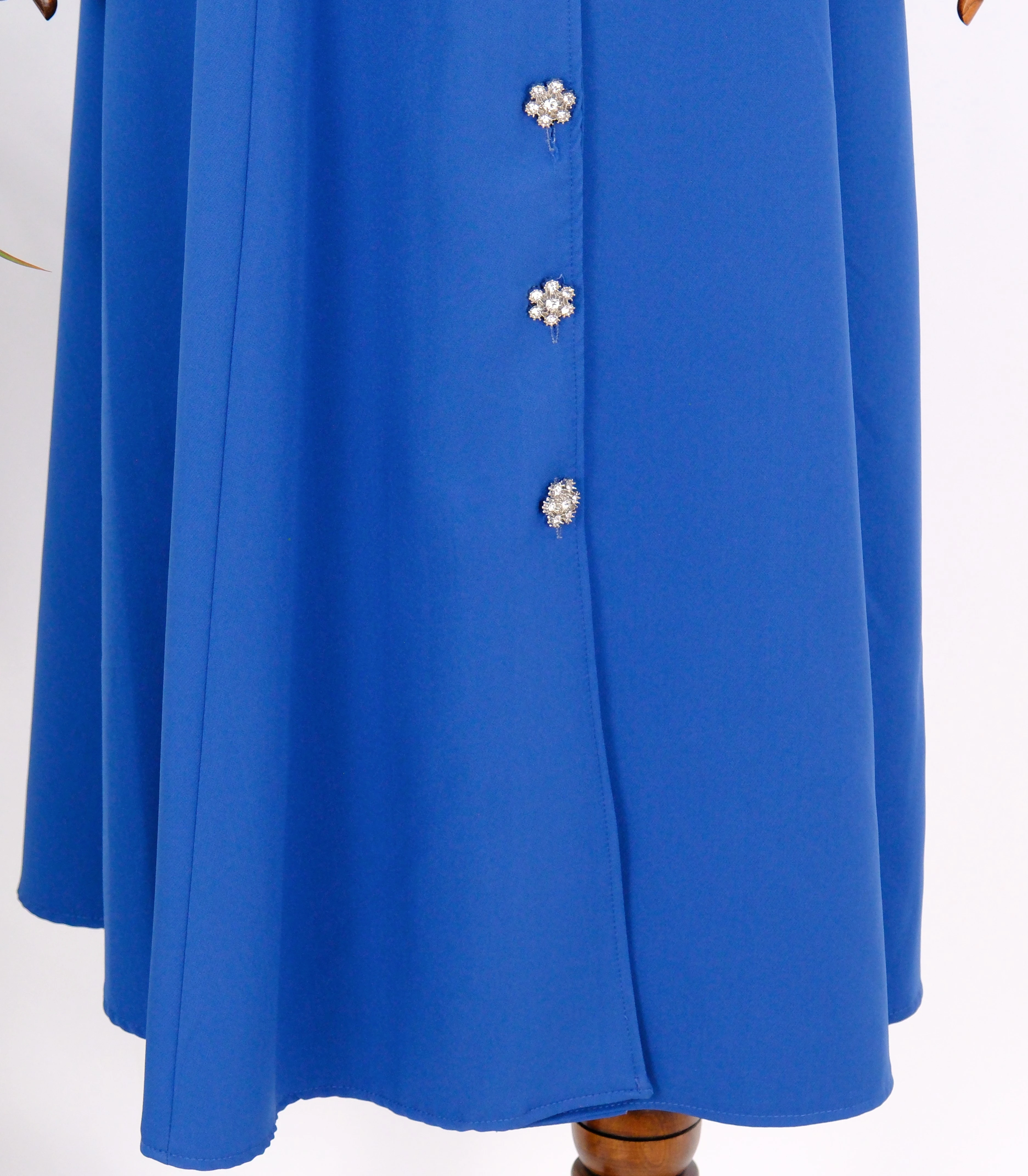 TAŞ DETAYLI ELBİSE 