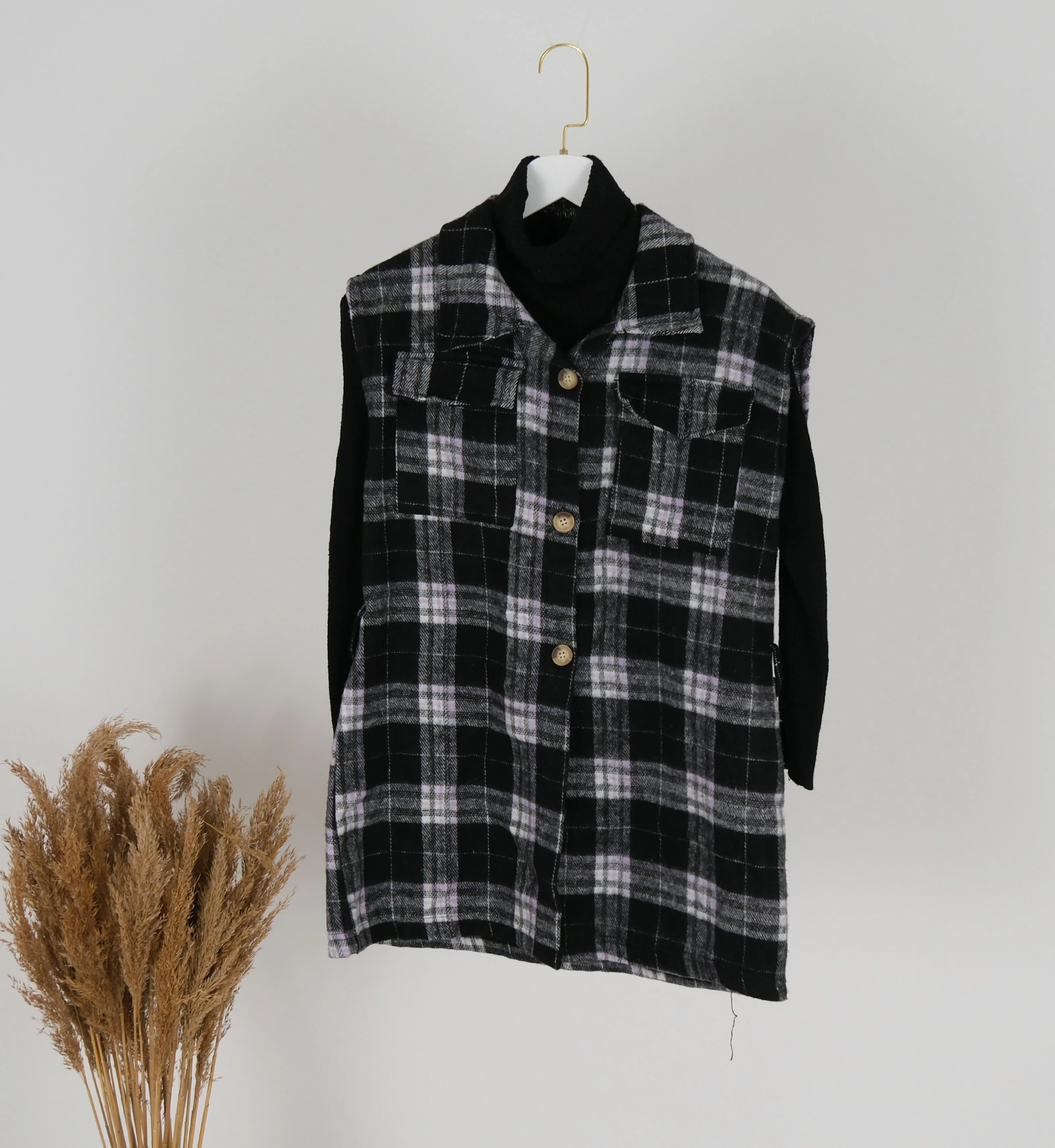 MEVSİMLİK PANTOLUNLU TAKIM  - Siyah