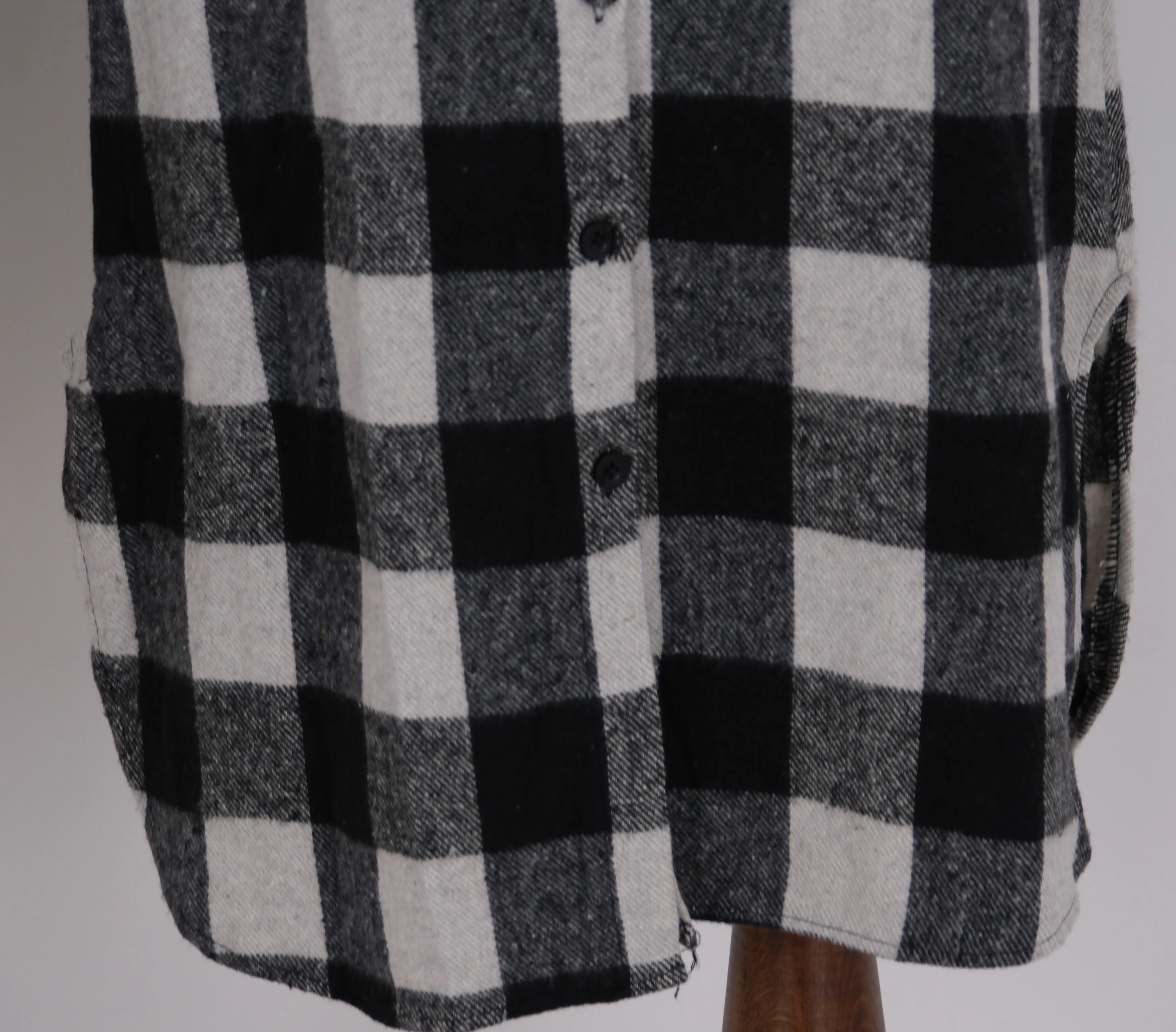 KAPÜŞONLU DESENLİ UZUN HIRKA 