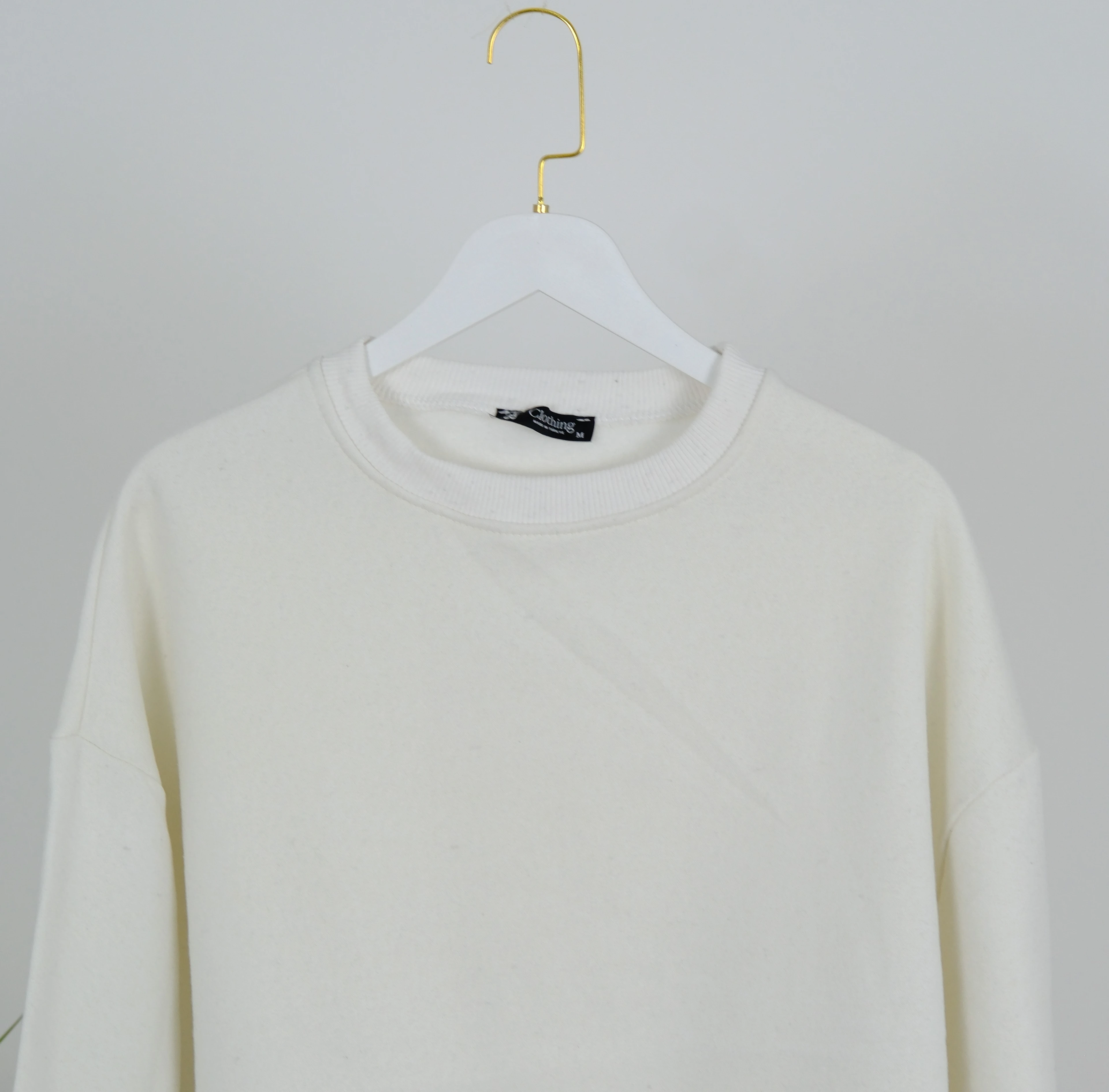 DÜZ KESİM SWEATSHİRT