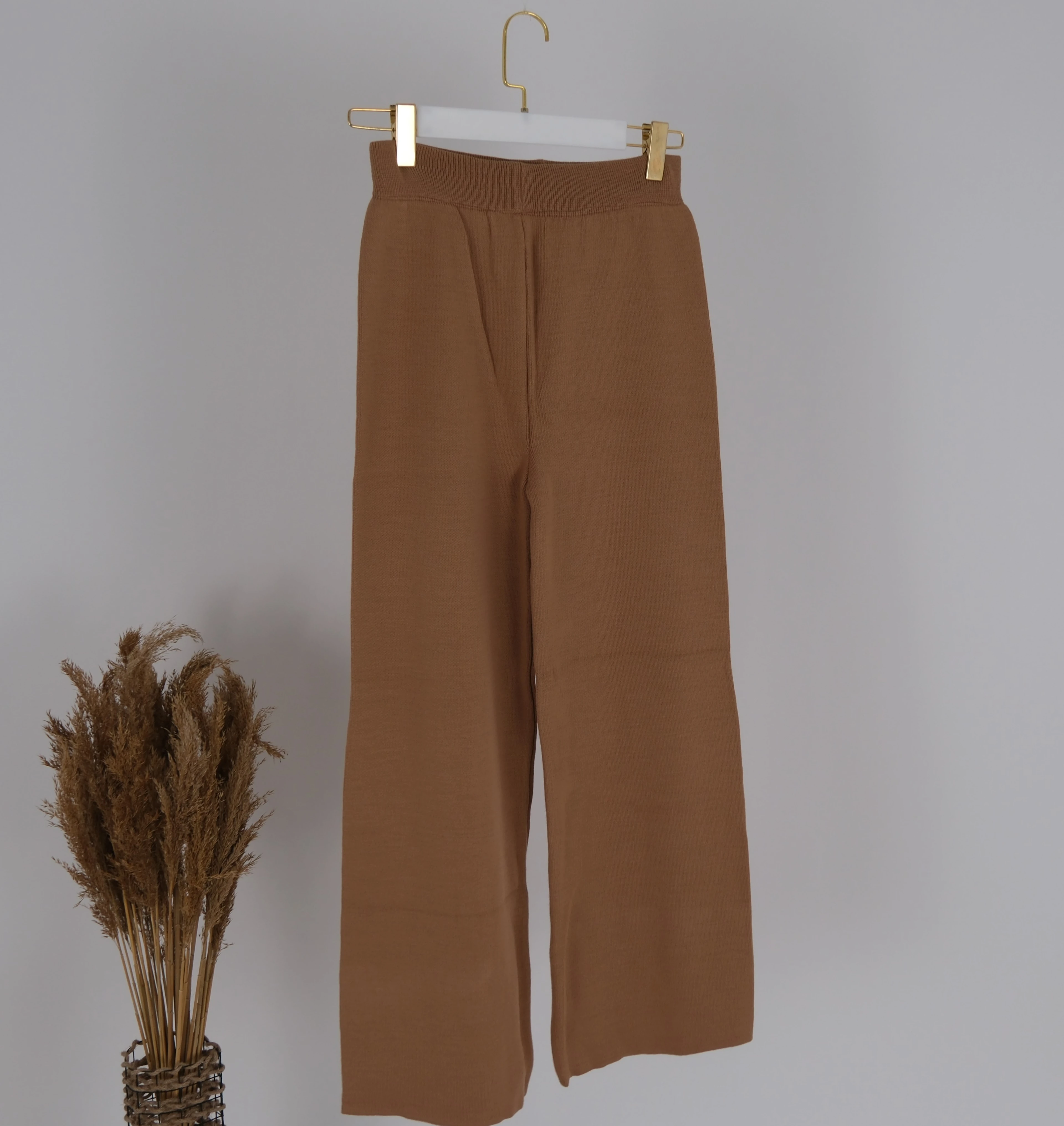 DESENLİ KOL DETAYLI TRİKO PANÇO 