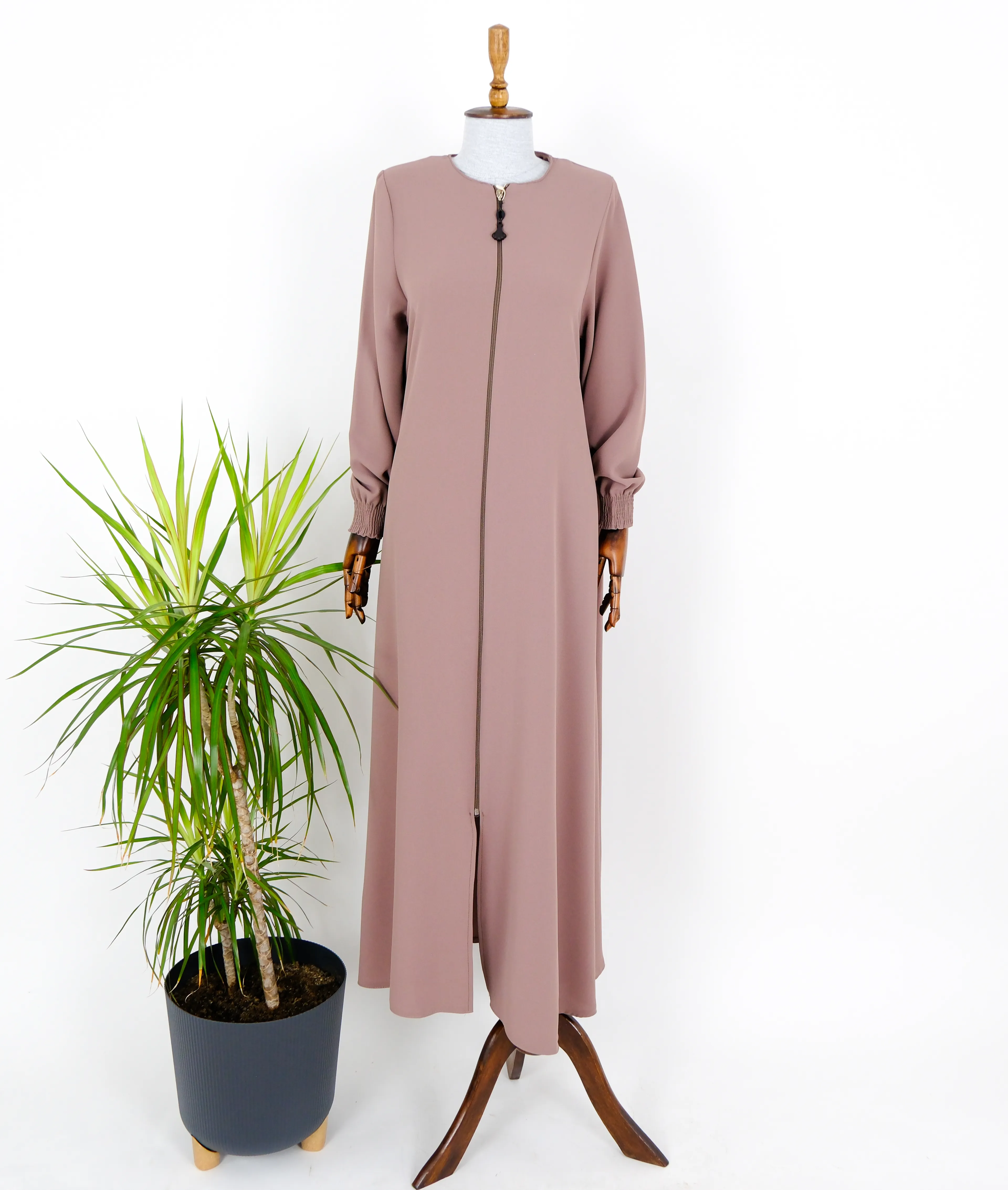 MEVLANA KESİM FERACE  - Toz Pembe