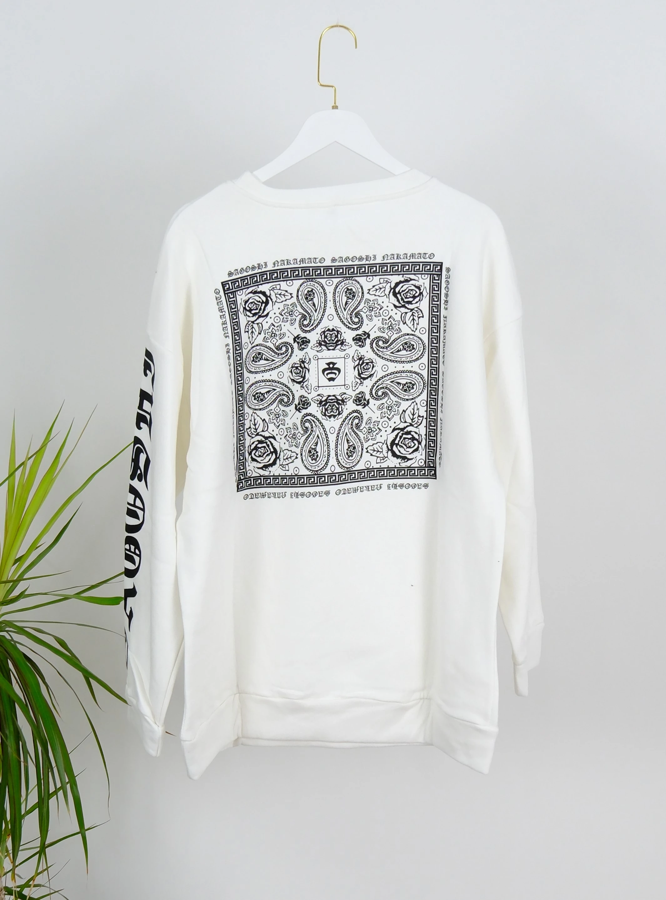 BASKILI  SWEATSHİRT