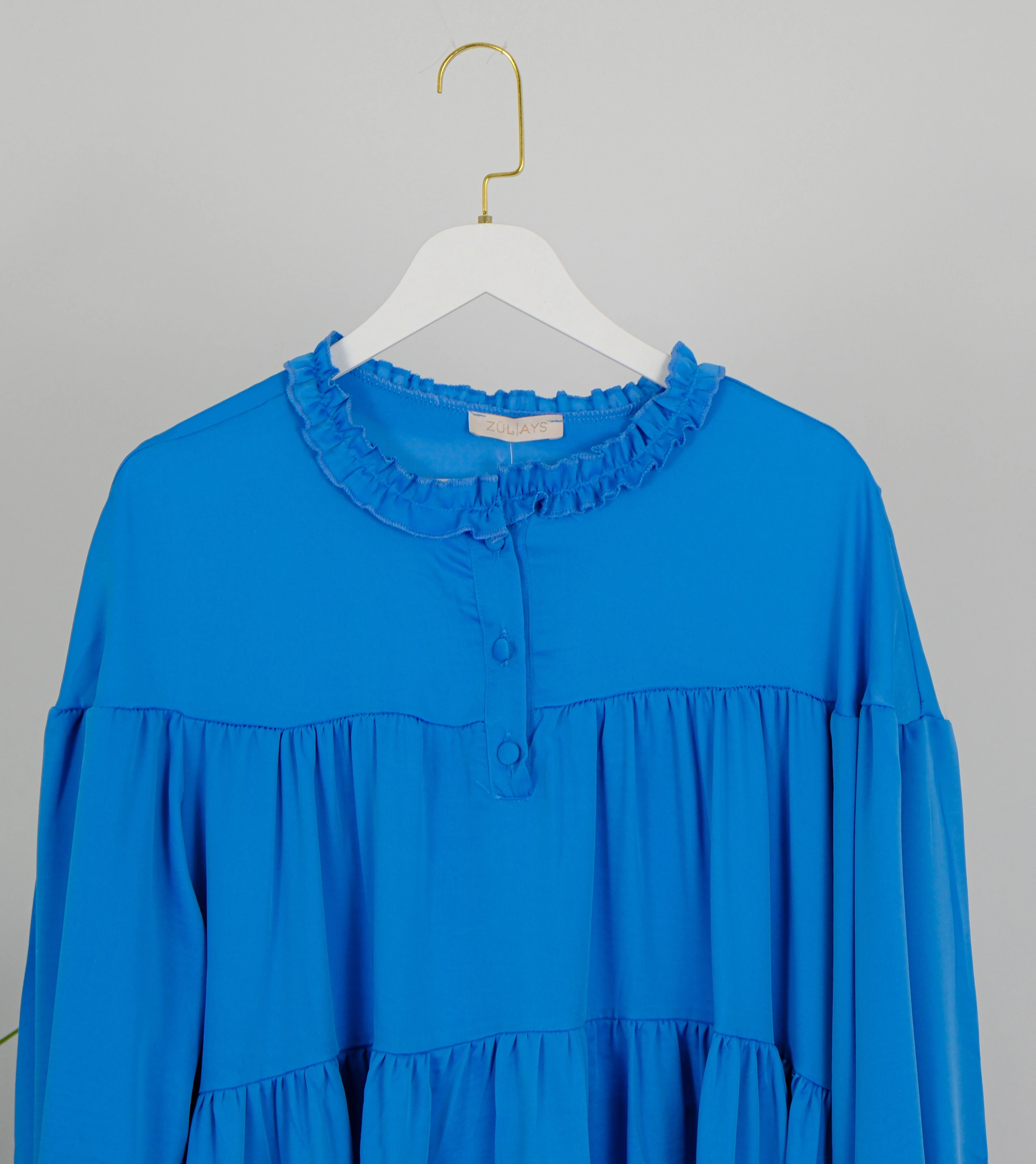 FIRFIRLI SATEN ELBİSE 