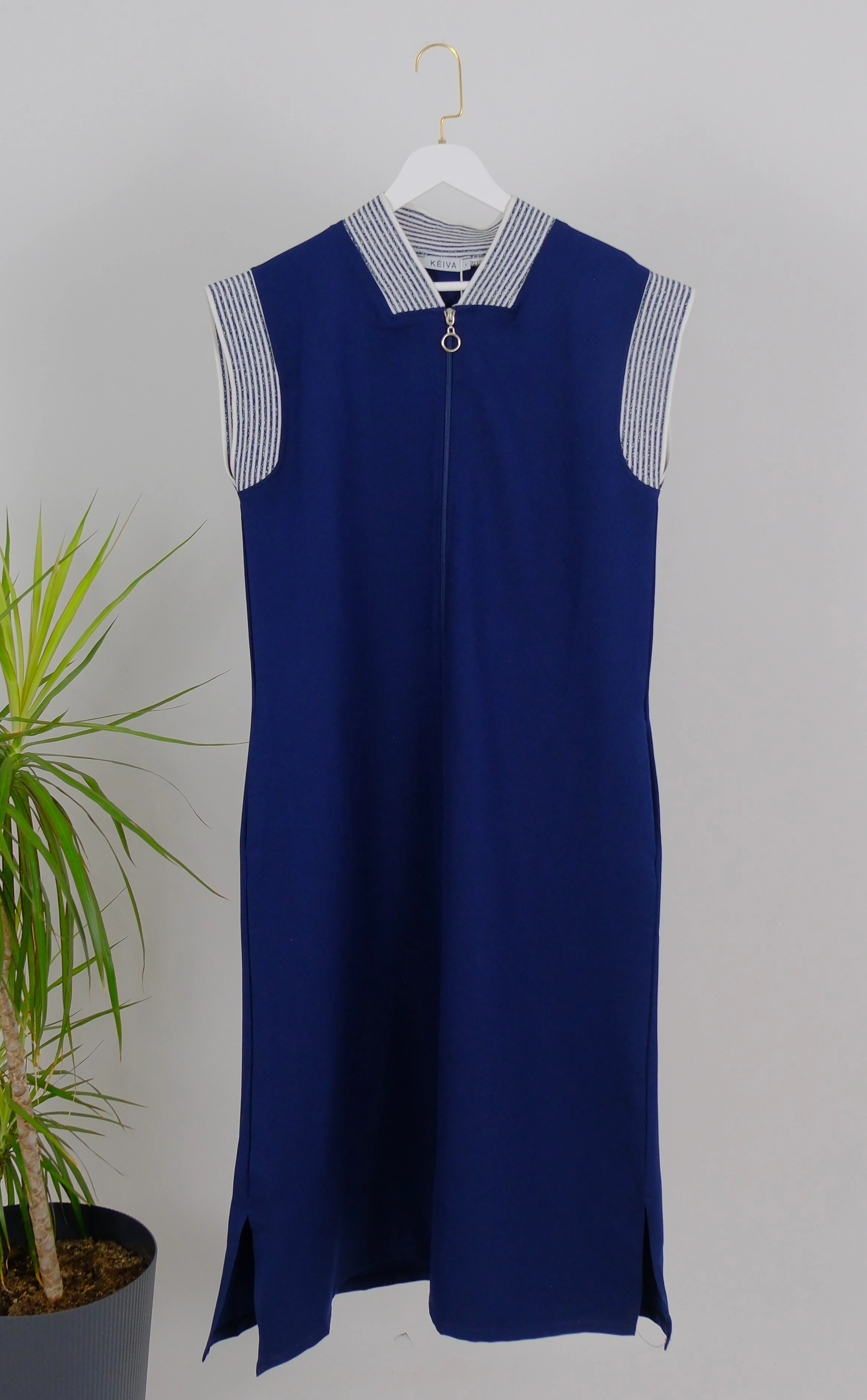 ÇİZGİ ŞERİT DETAYLI TAKIM  - Lacivert