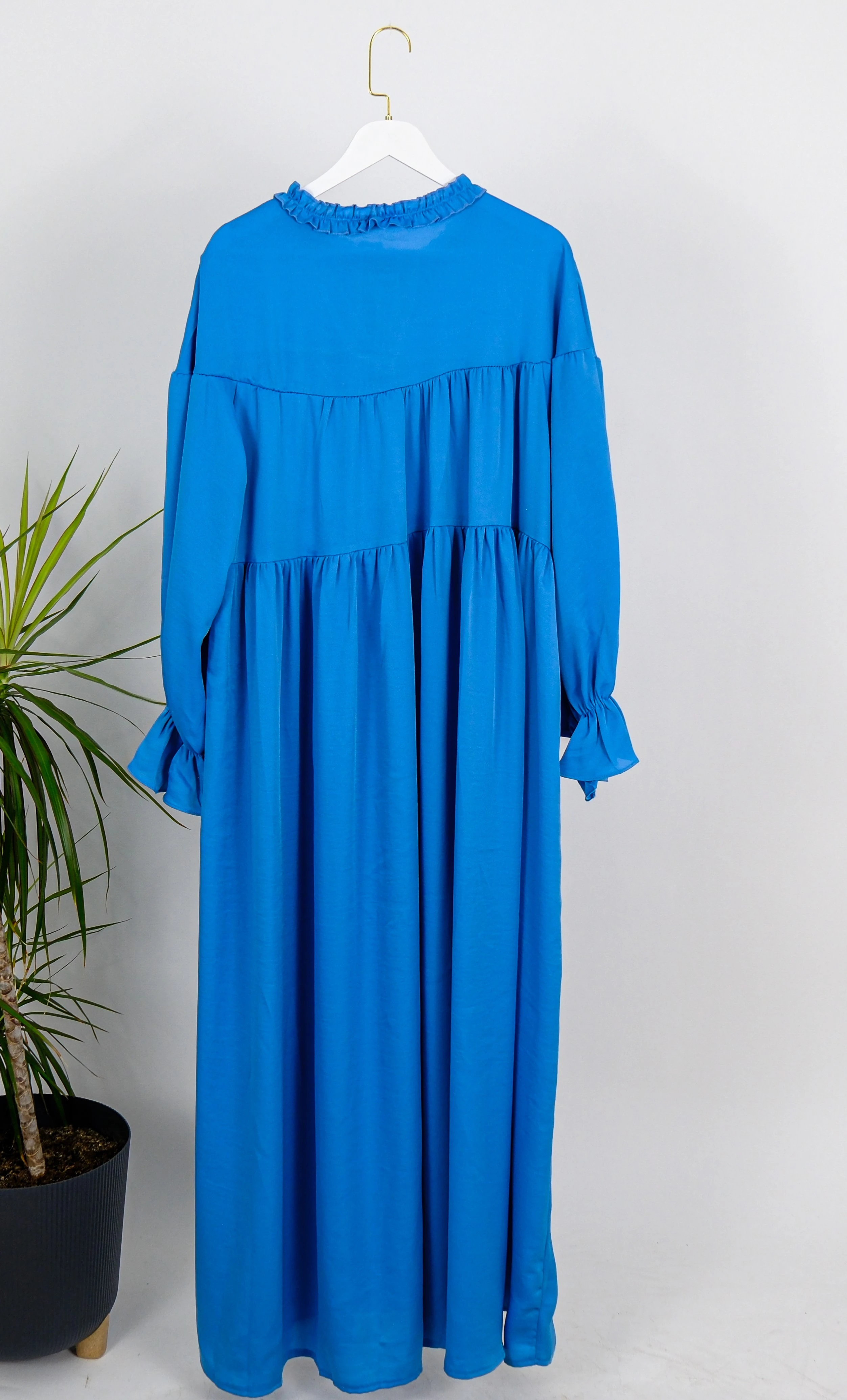 FIRFIRLI SATEN ELBİSE 