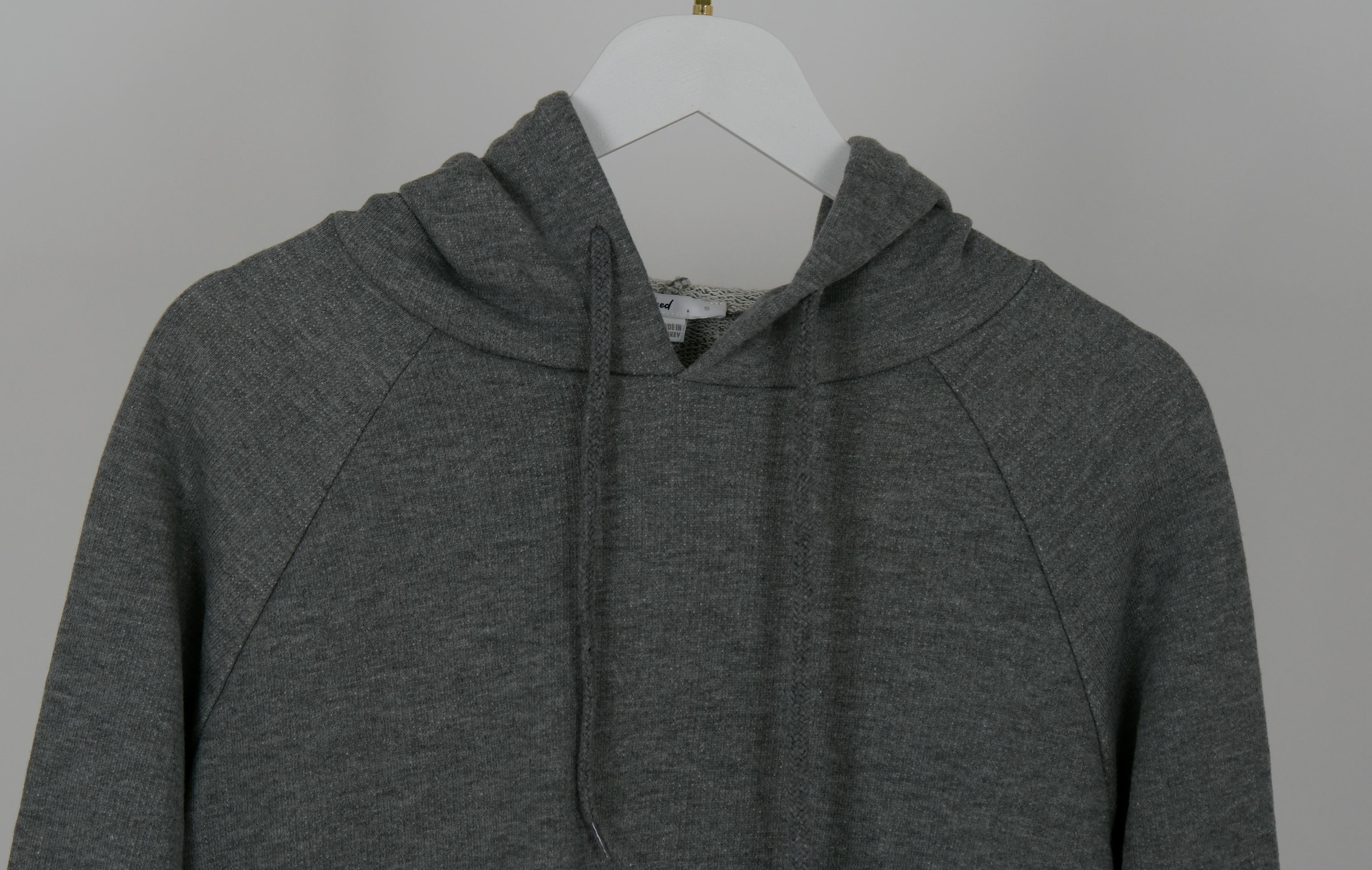 CROP KAPÜŞONLU SWEATSHİRT 