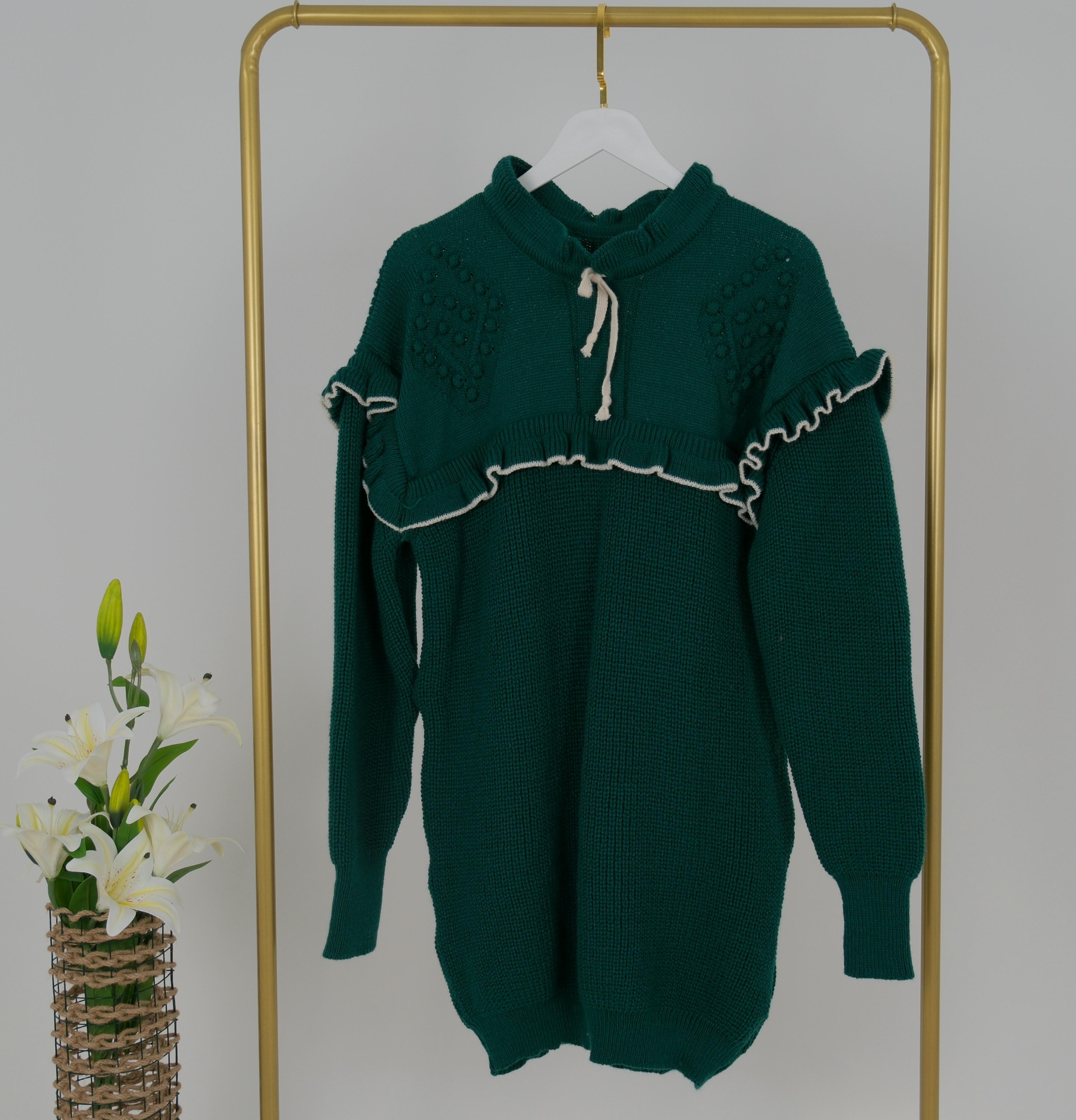 PRENSES YAKA KAZAK  - Mint Yeşil