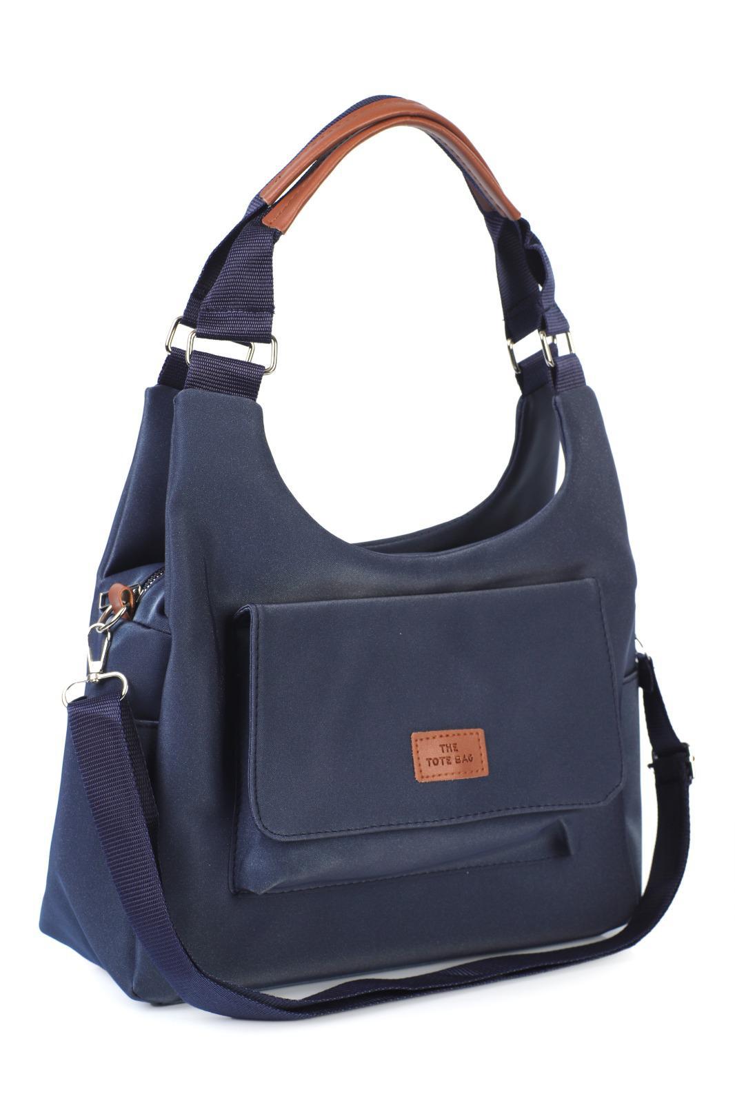 Cep Detaylı Saten Bayan Kol Ve Çapraz Çanta