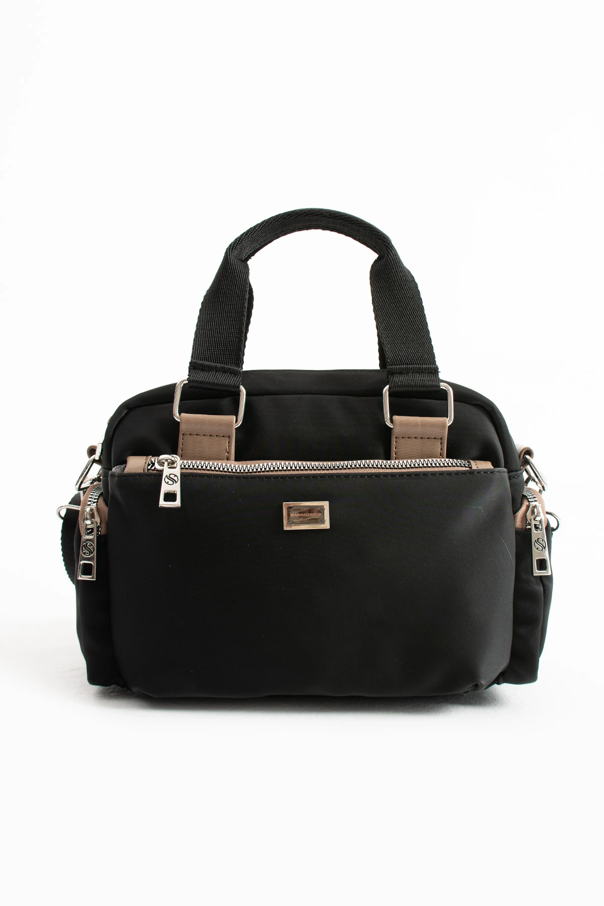 4 Gözlü Ayarlanabilir Kolon Askılı Astarlı Bayan El Ve Çapraz Çanta