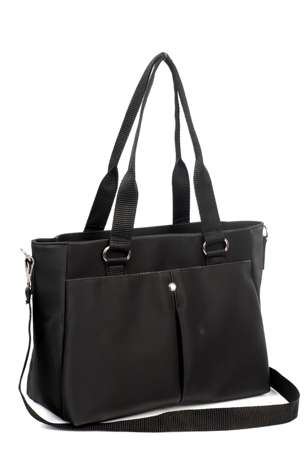 Saten Astarlı Ön Cepli Bayan Kol Ve Çapraz Çanta