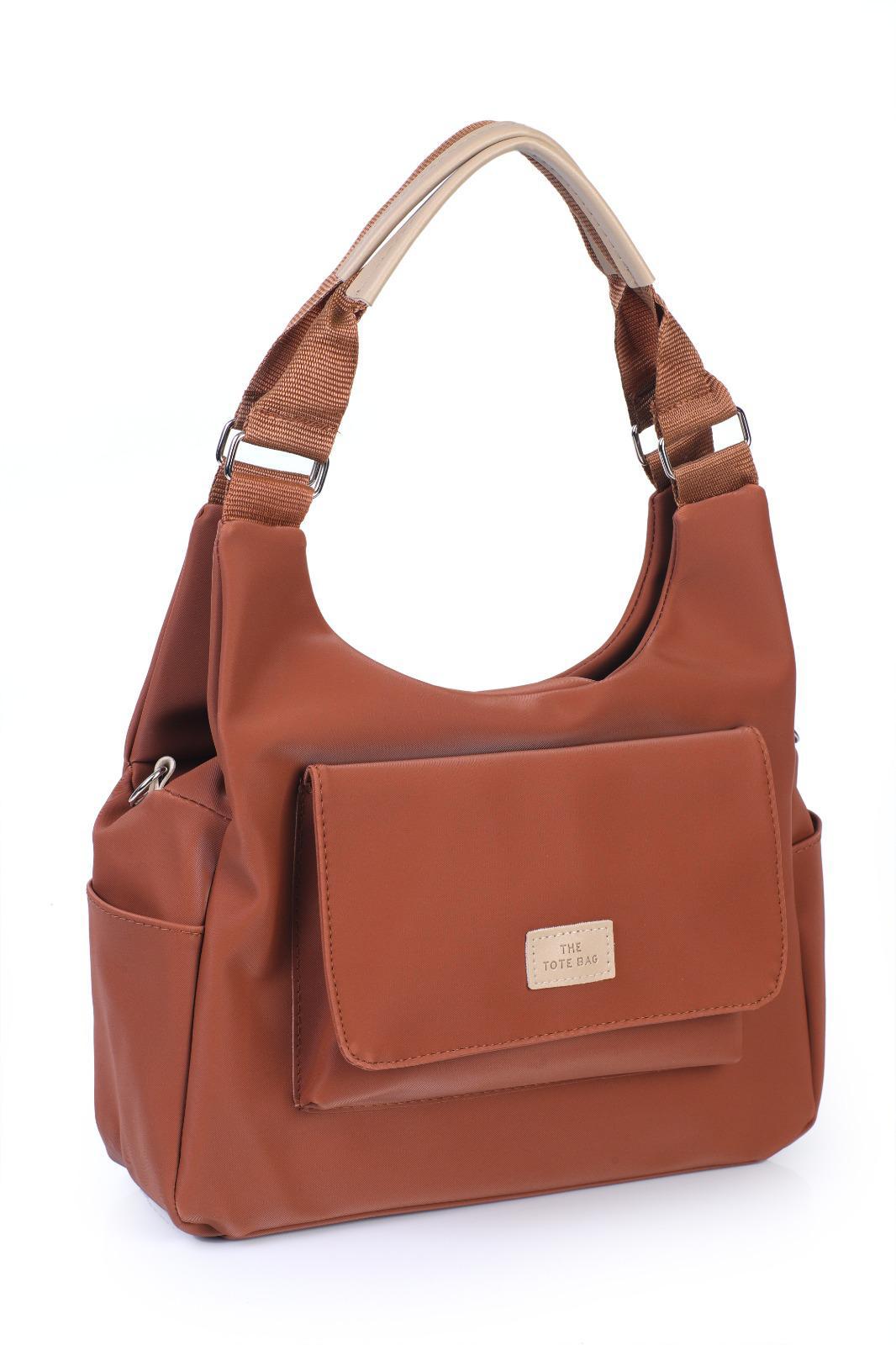 Cep Detaylı Saten Bayan Kol Ve Çapraz Çanta