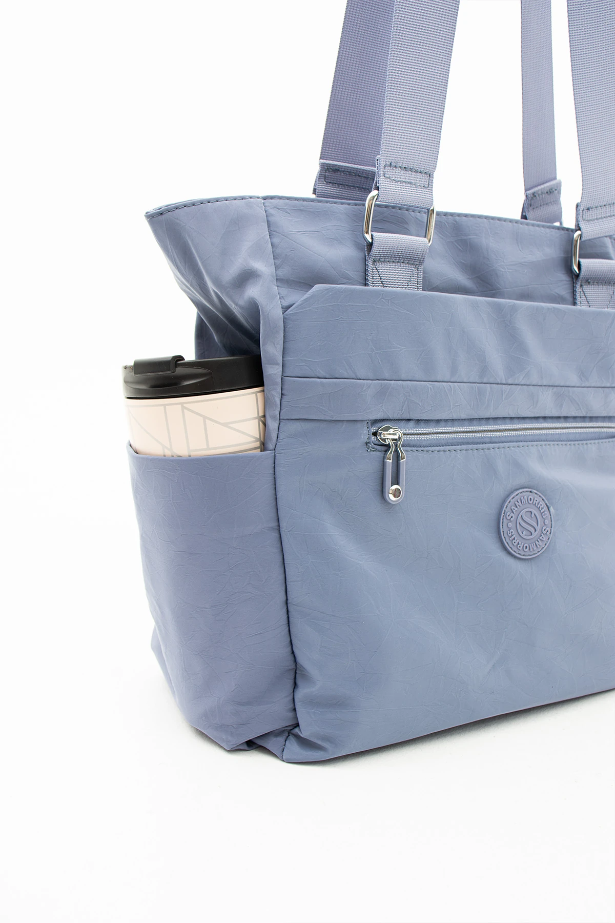 5 Bölmeli Su Geçirmez Astarlı Ayarlanabilir Uzun Askılı Bayan Çapraz Çanta