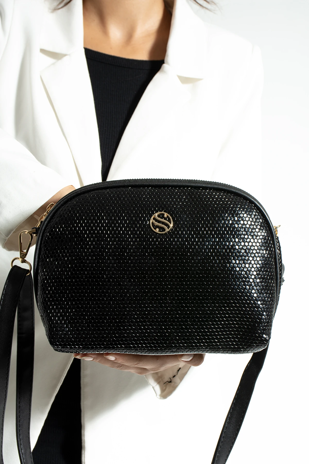 2 Gözlü Astarlı Ayarlanabilir Uzun Askılı Bayan Çapraz Çanta