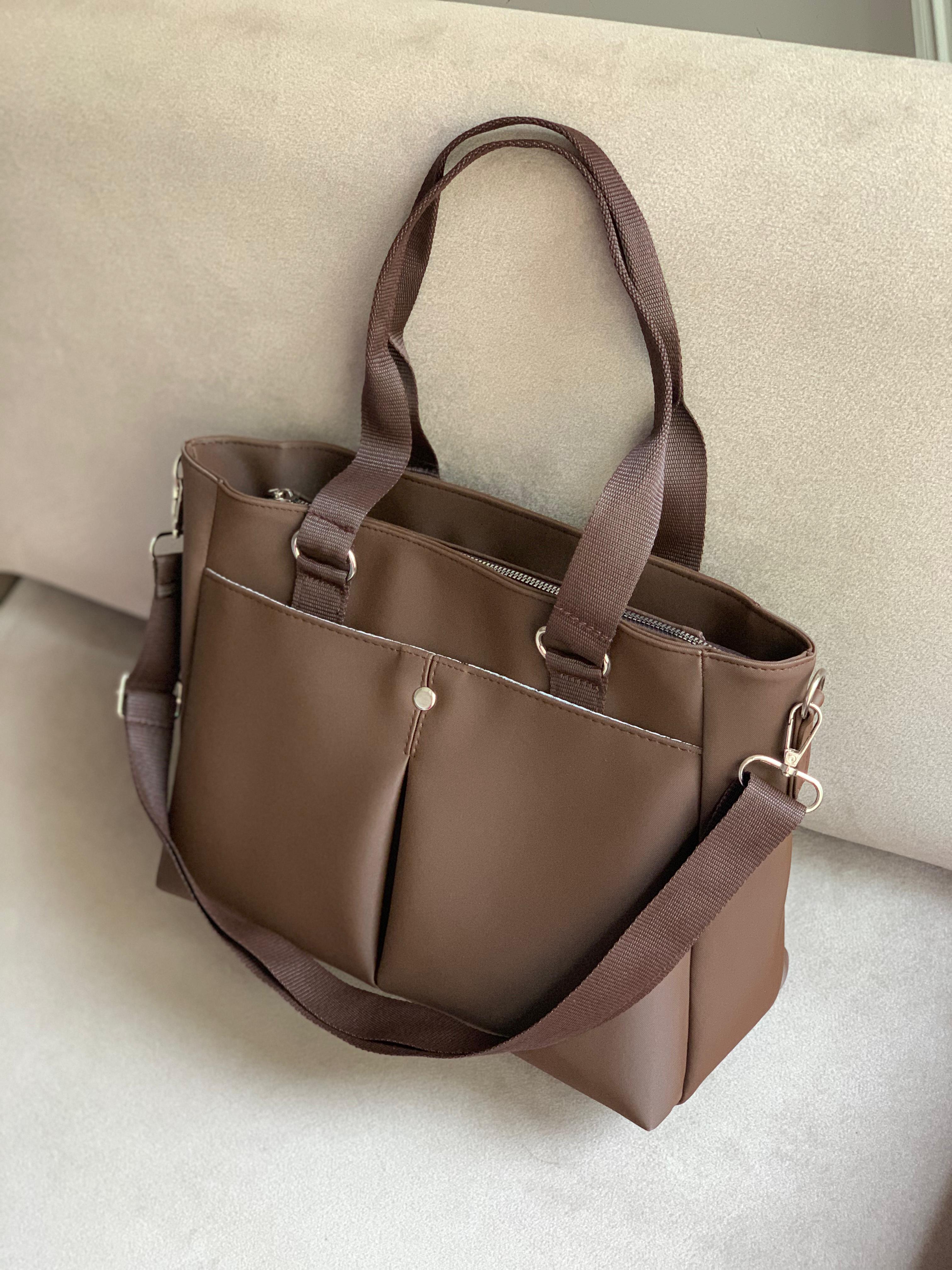 Saten Astarlı Ön Cepli Bayan Kol Ve Çapraz Çanta