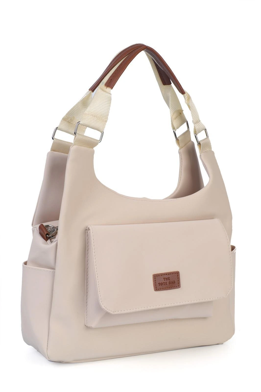 Cep Detaylı Saten Bayan Kol Ve Çapraz Çanta