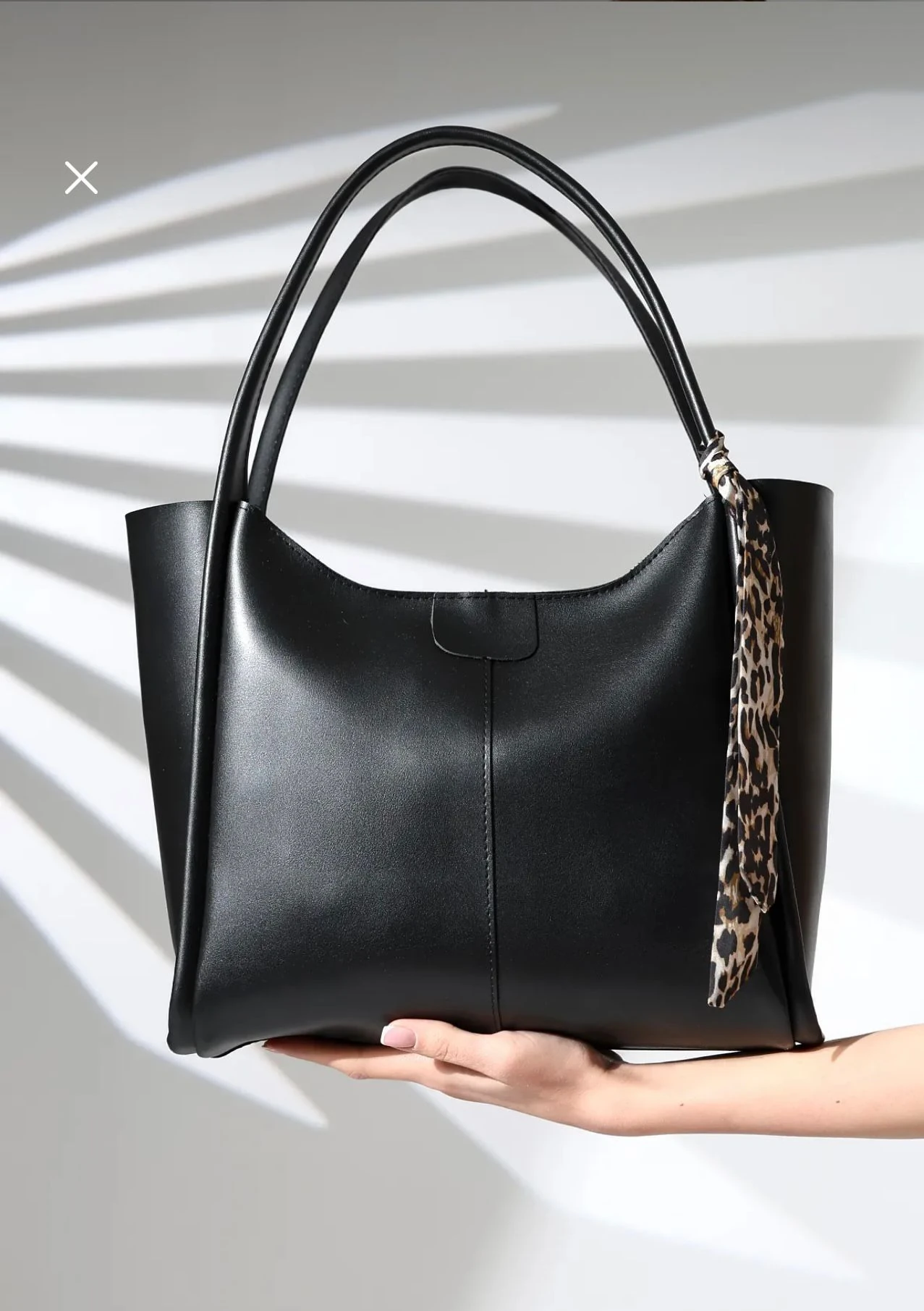 Fular Detaylı Bayan Kol Çantası