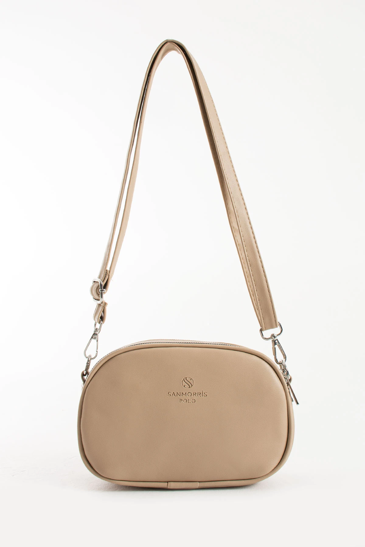 3 Gözlü Astarlı Ayarlanabilir Uzun Askılı Bayan Çapraz Çanta