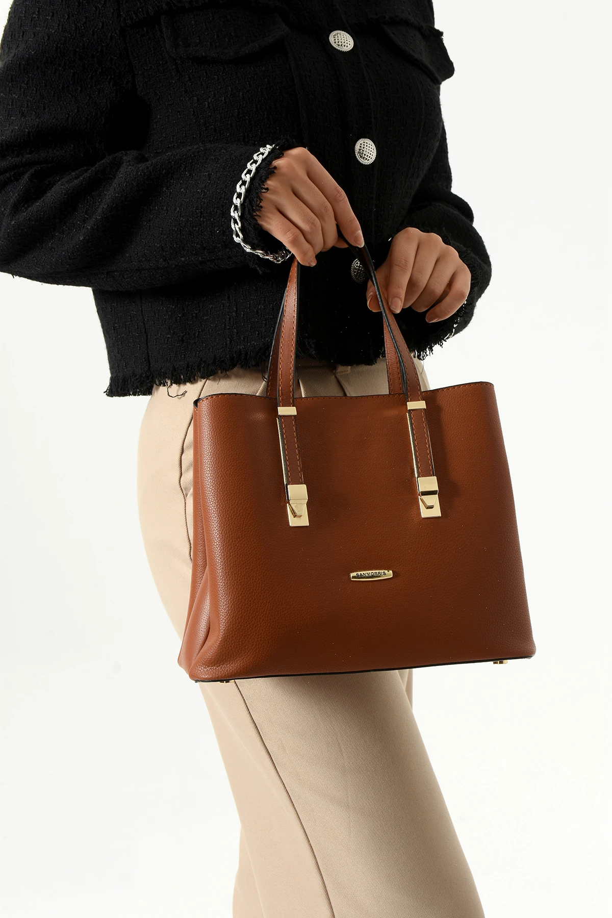 Büyük Boy Ayarlanabilir Uzun Askılı Bayan El Ve Çapraz Çanta