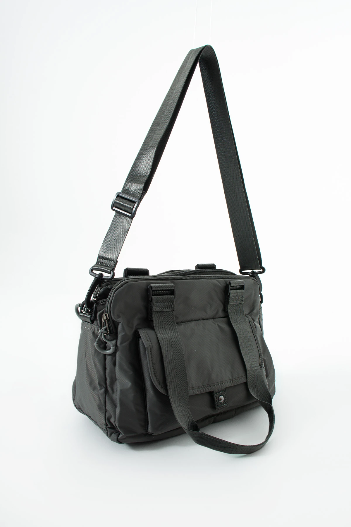 5 Bölmeli Su Geçirmez İthal Astarlı Ayarlanabili Kolon Askılı Bayan Çapraz Ve El Çantası