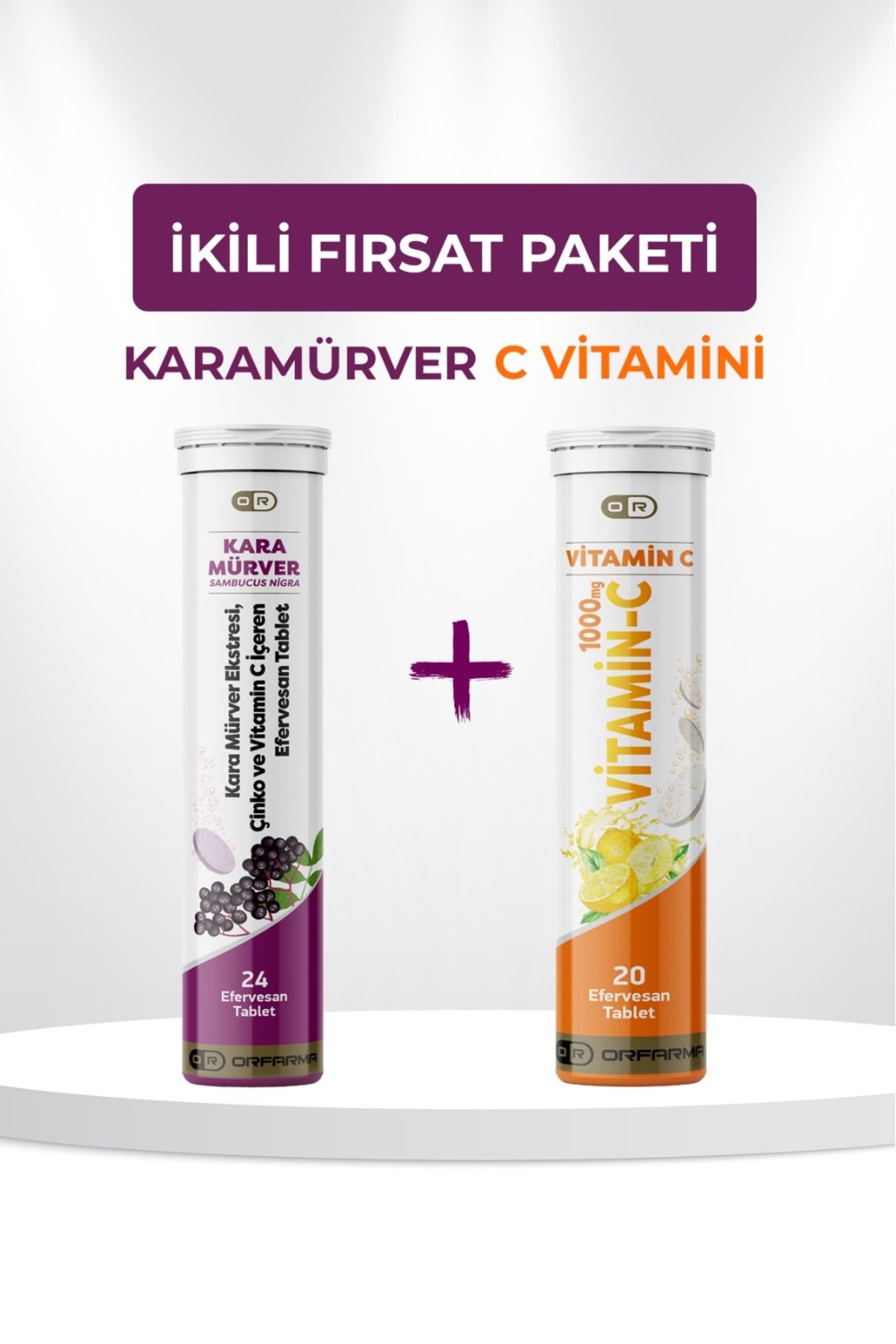 C Vitamini&Kara Mürver Efervesan Avantaj Paketi