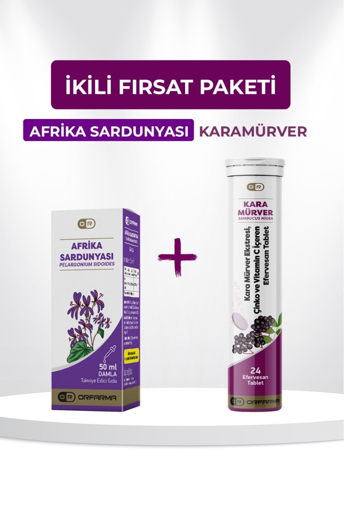 Afrika Sardunyası&Kara Mürver Destek Paketi