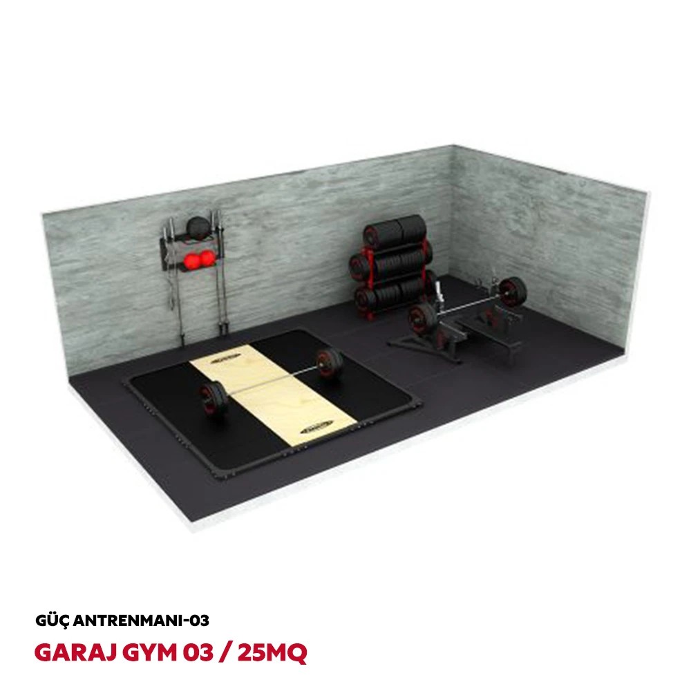 25 MQ / 03 - Garaj GYM