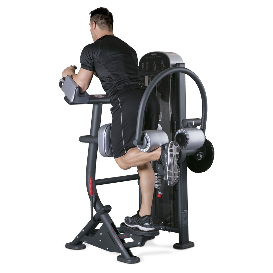 1FE084-Standing Leg Curling