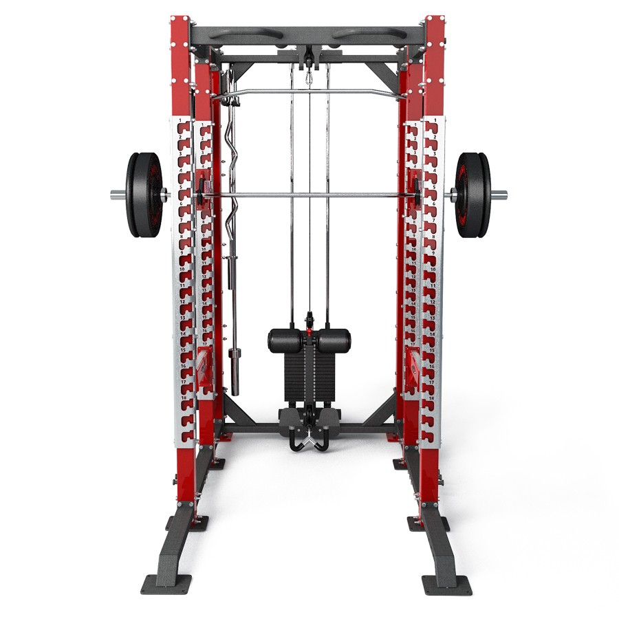 DFC5-DFC Power Rack With Lat / Pulley