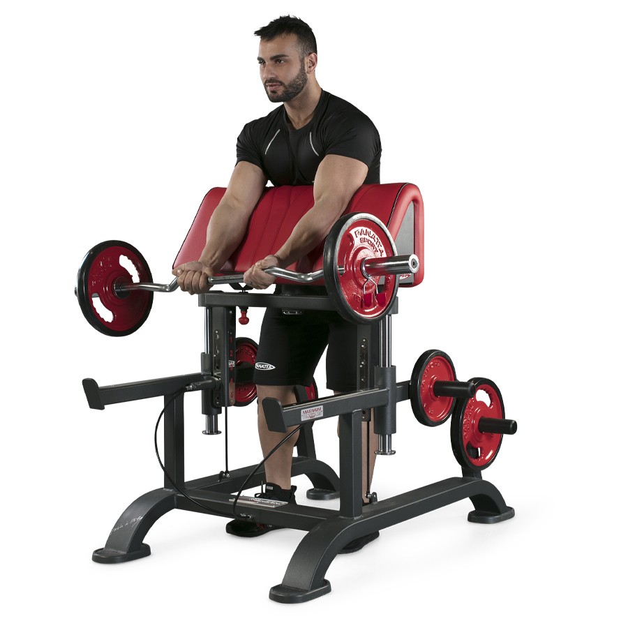 1HP213-Adjustable Standing Curl Bench
