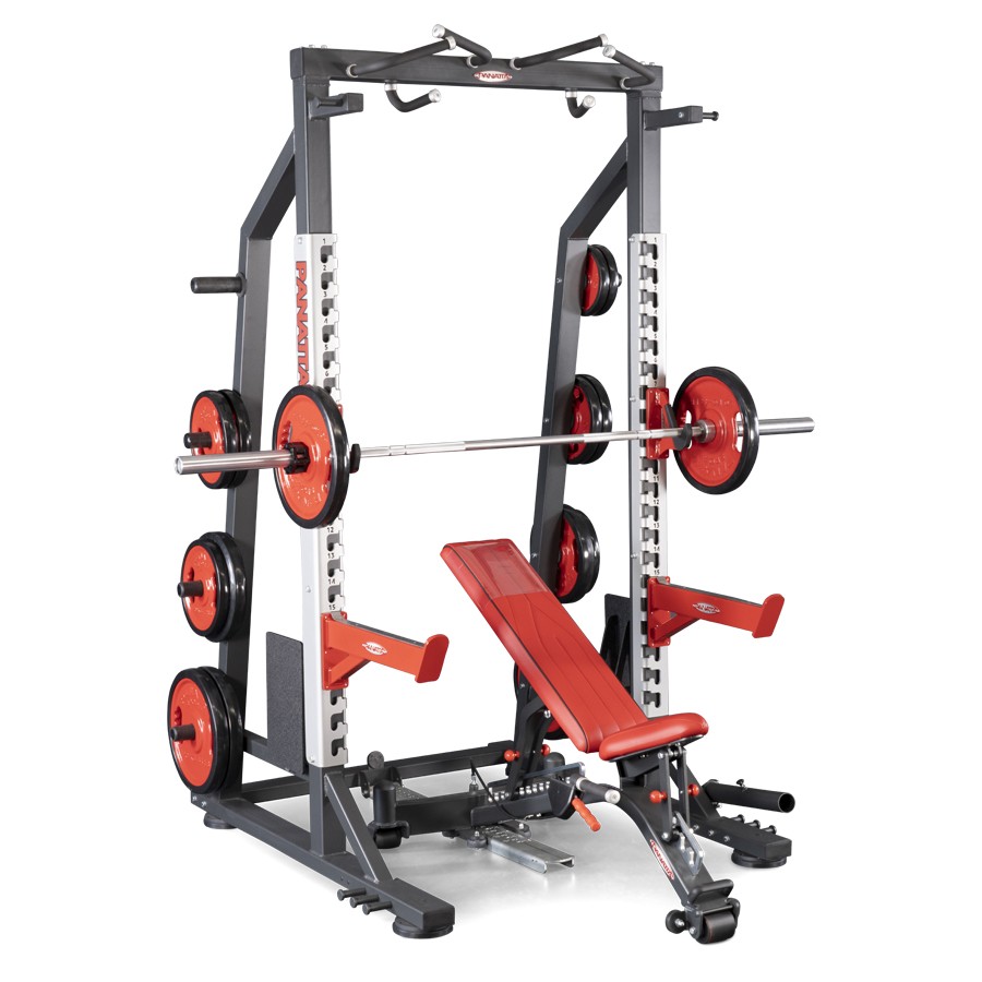 1FW534-Olympic Half Rack