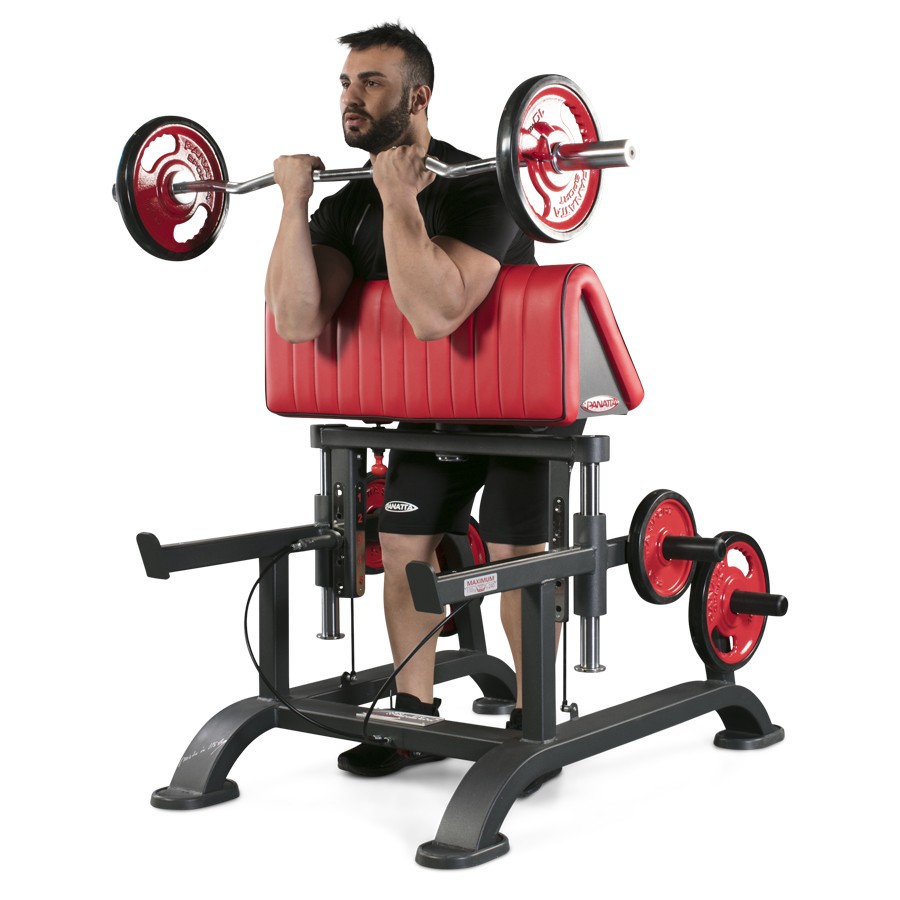 1HP213-Adjustable Standing Curl Bench