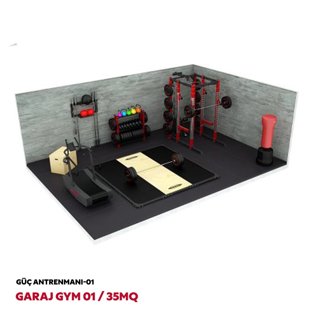 35 MQ / 01 - Garaj GYM
