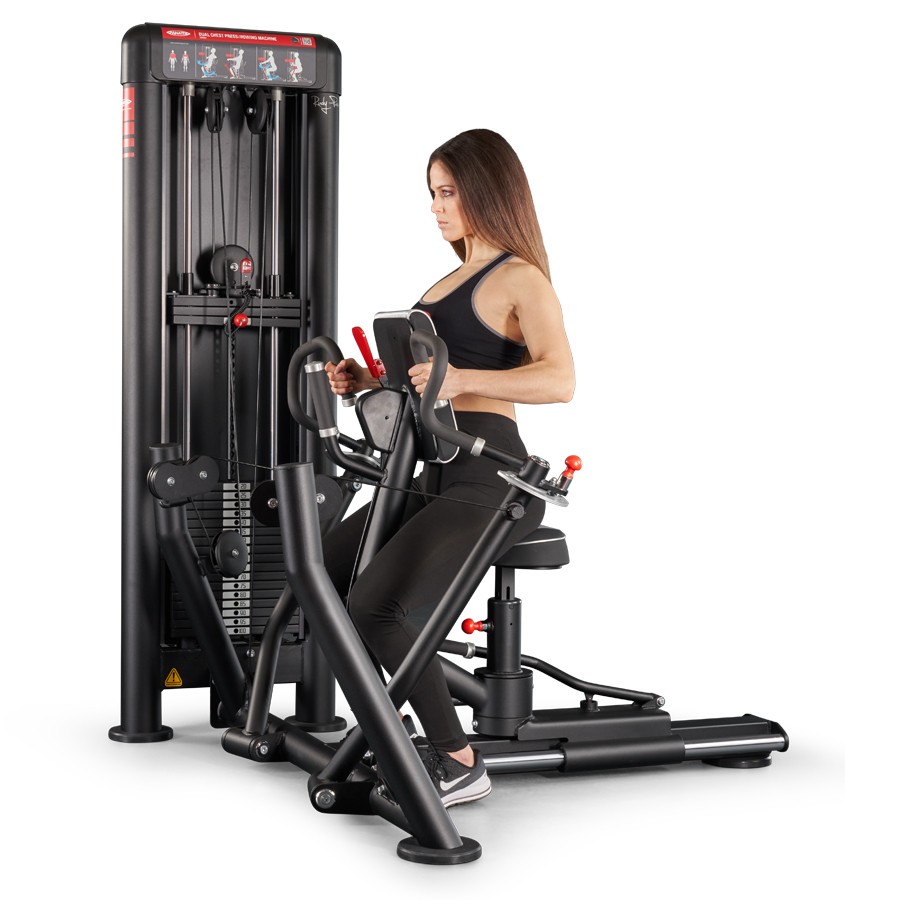 1SCD020-Dual Chest Press | Rowing Machine
