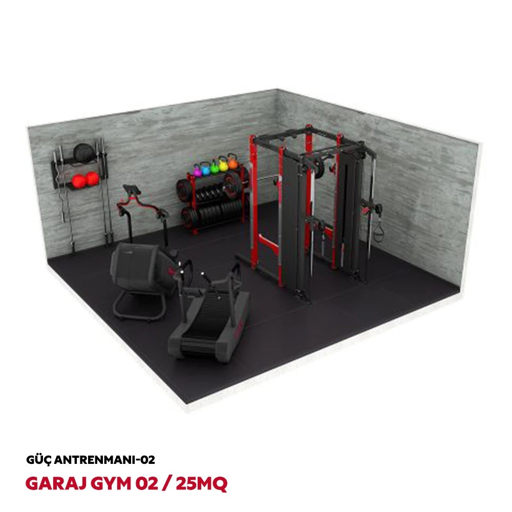 25 MQ / 02 - Garaj GYM