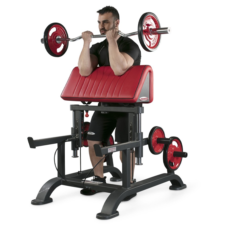 1HP213-Adjustable Standing Curl Bench