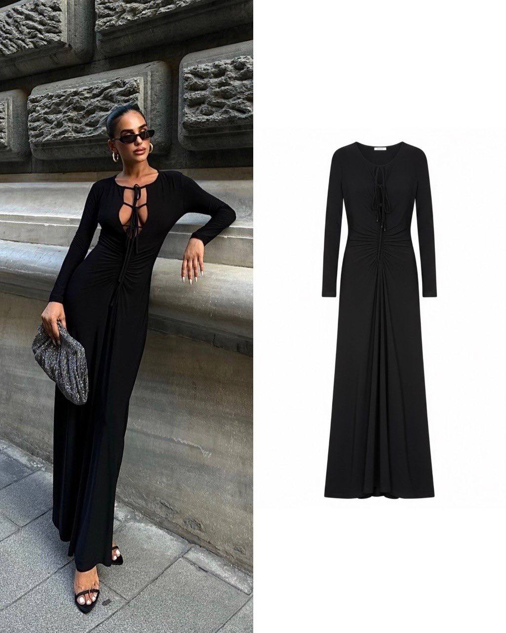 Glady Uzun Sandy Elbise