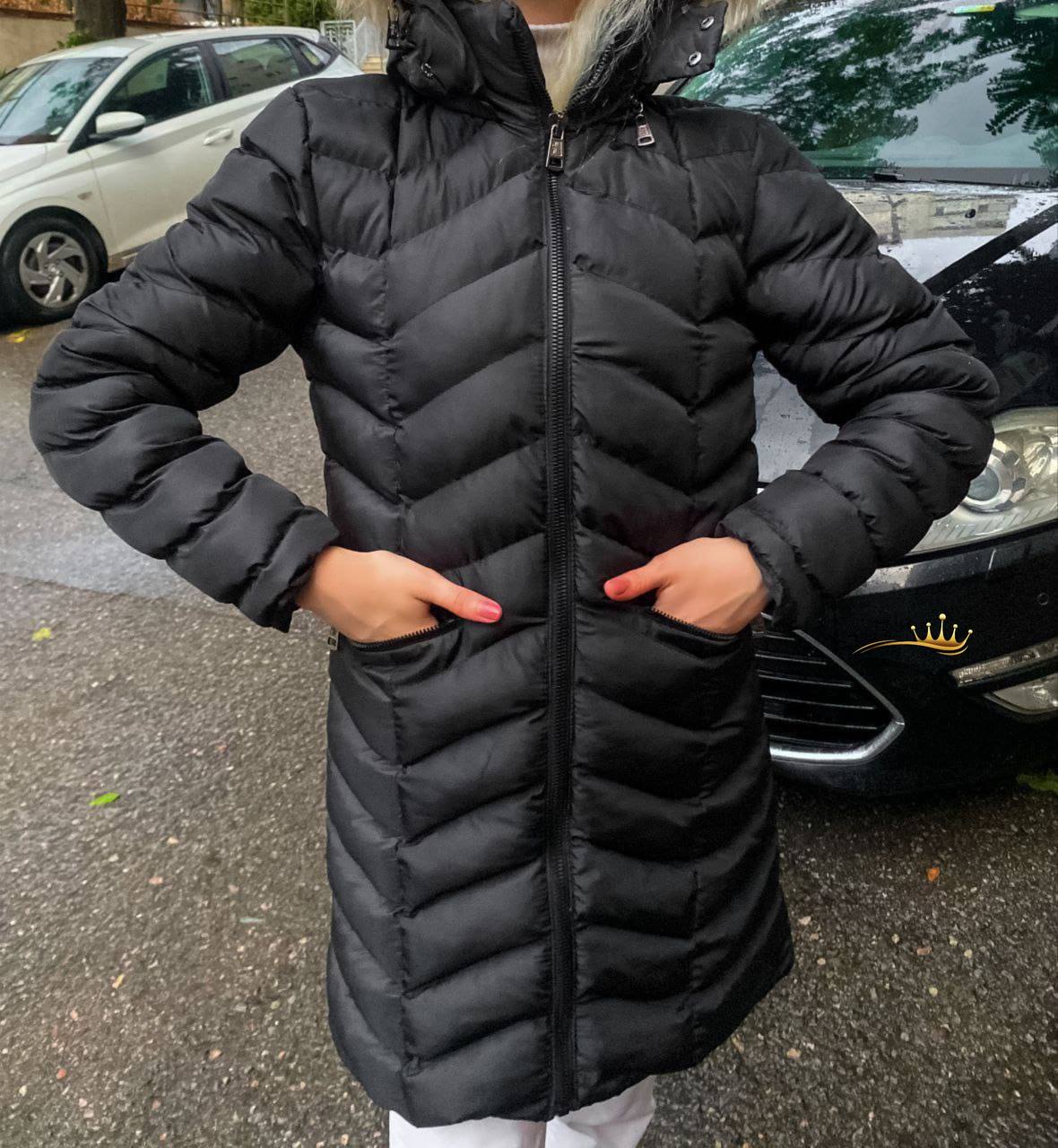 Moncler Mat Kumaş Şişme Mont