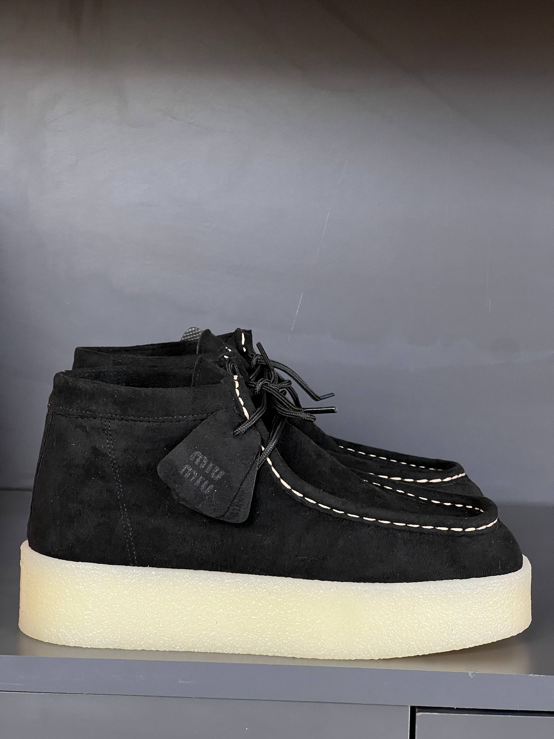 Miu Miu Kalın Tabanlı Ayakkabı