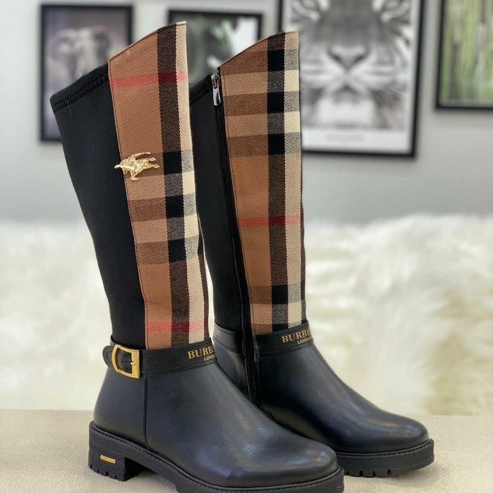 İthal Burbery Uzun Çizme