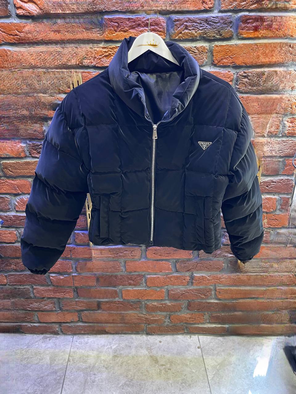 İthal Prada Mat Kumaş Mont