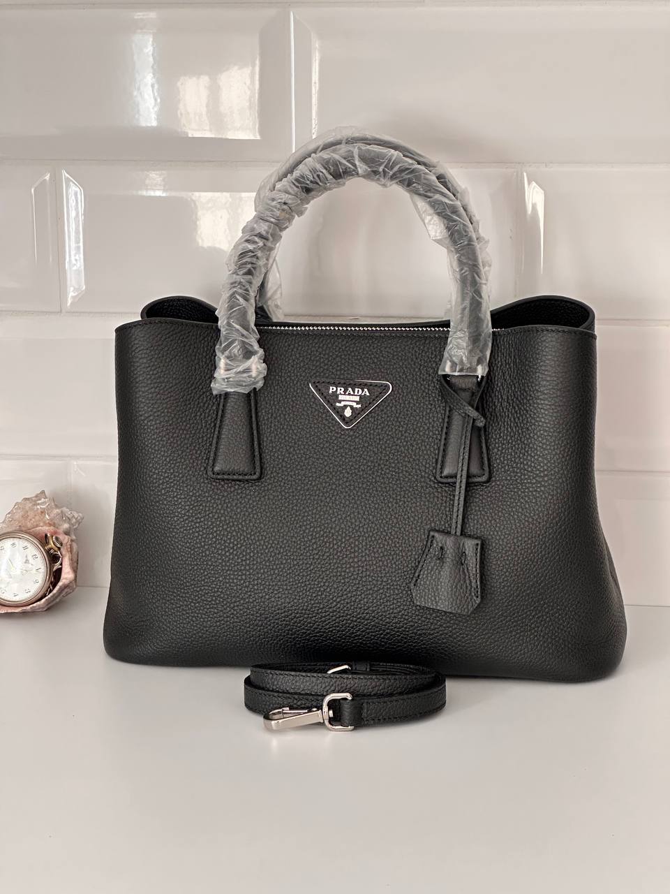 İthal Prada Orta Boy Omuz Çantası