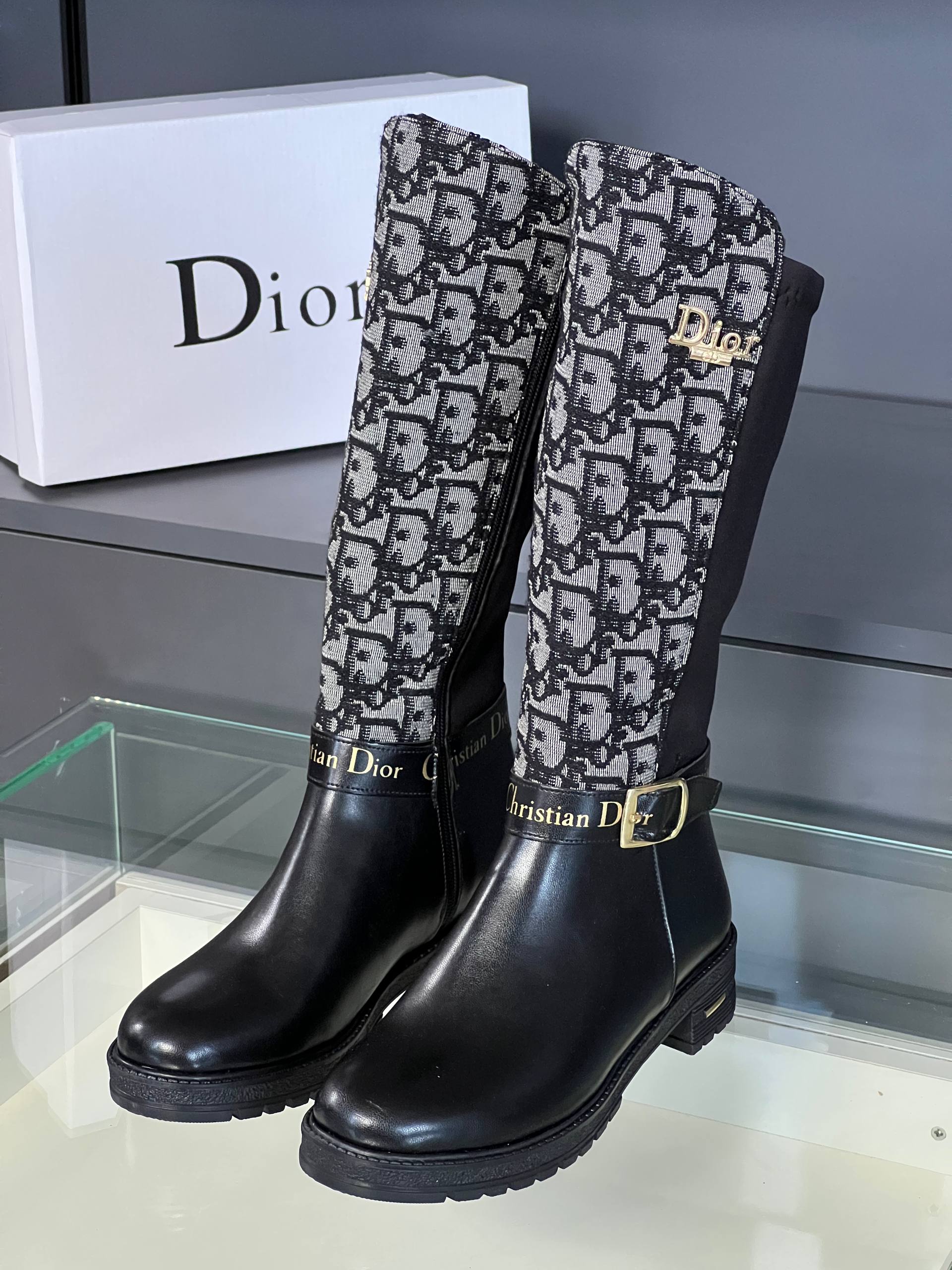 İthal Dior Uzun Çizme