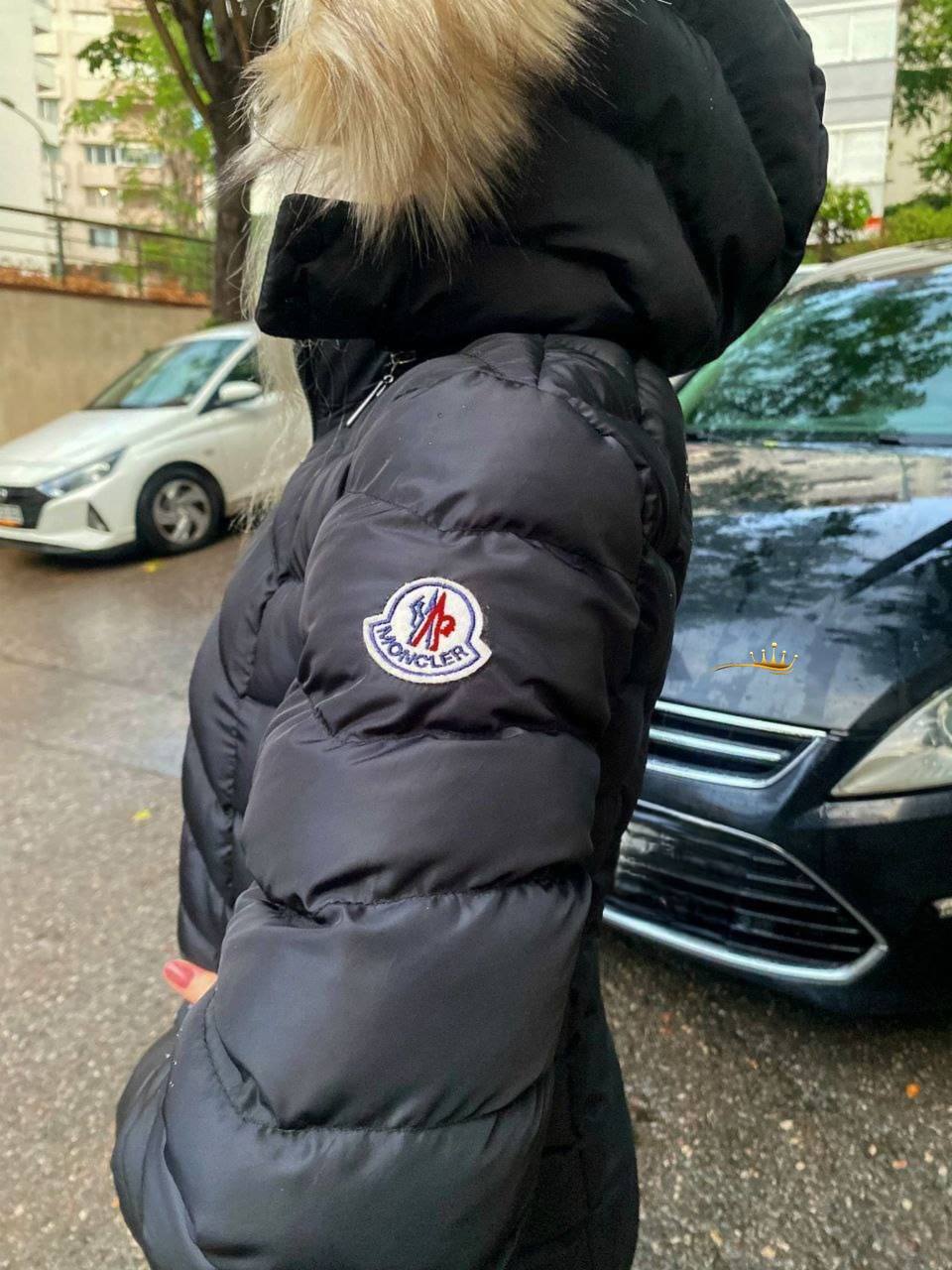 Moncler Mat Kumaş Şişme Mont