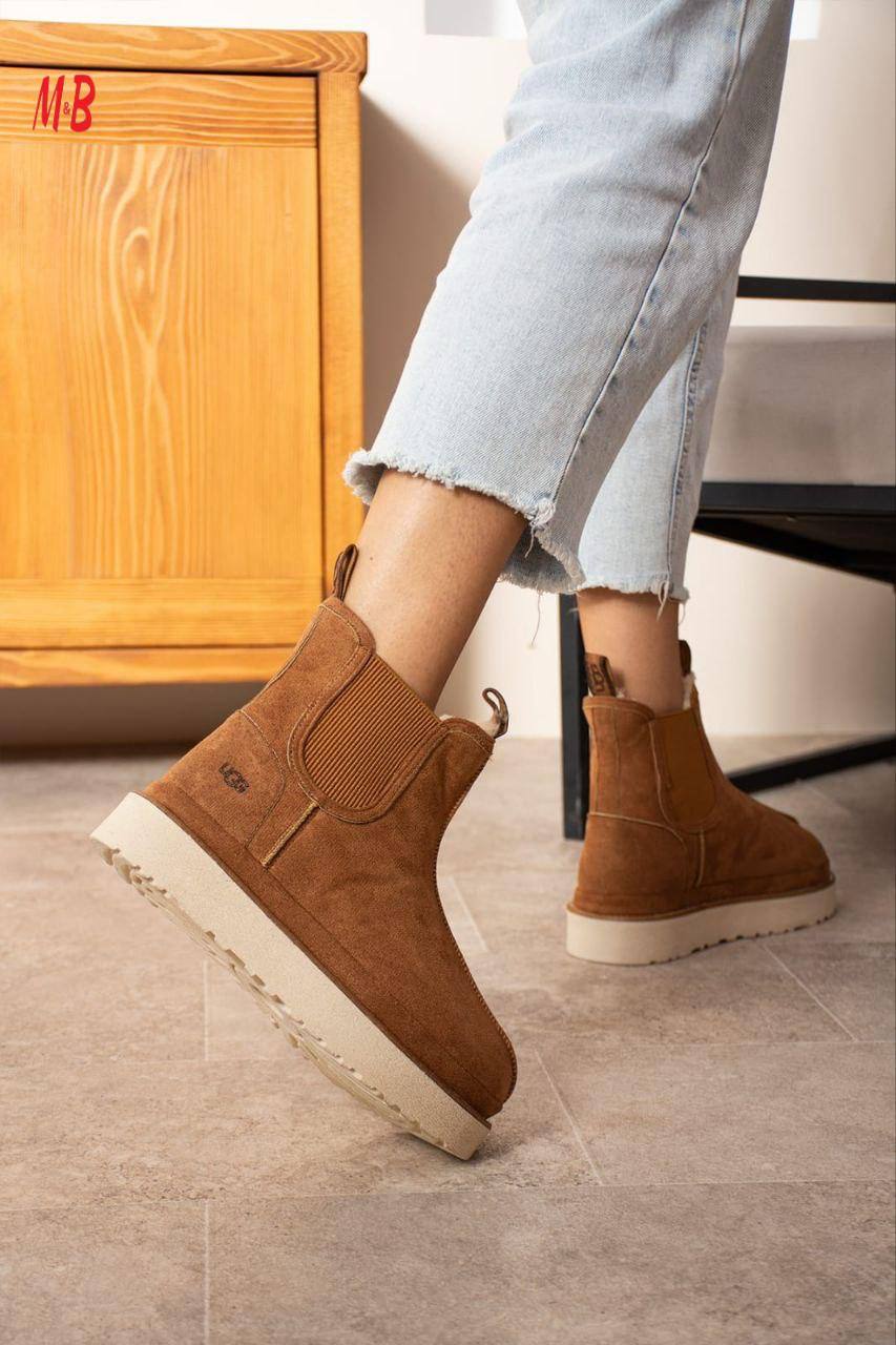 İthal UGG Süet Deri Kadın Bot