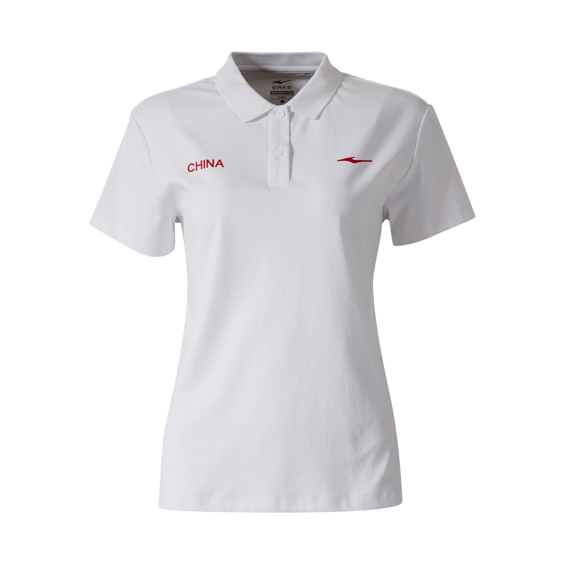 Kadın Polo Yaka T-Shirt - Beyaz