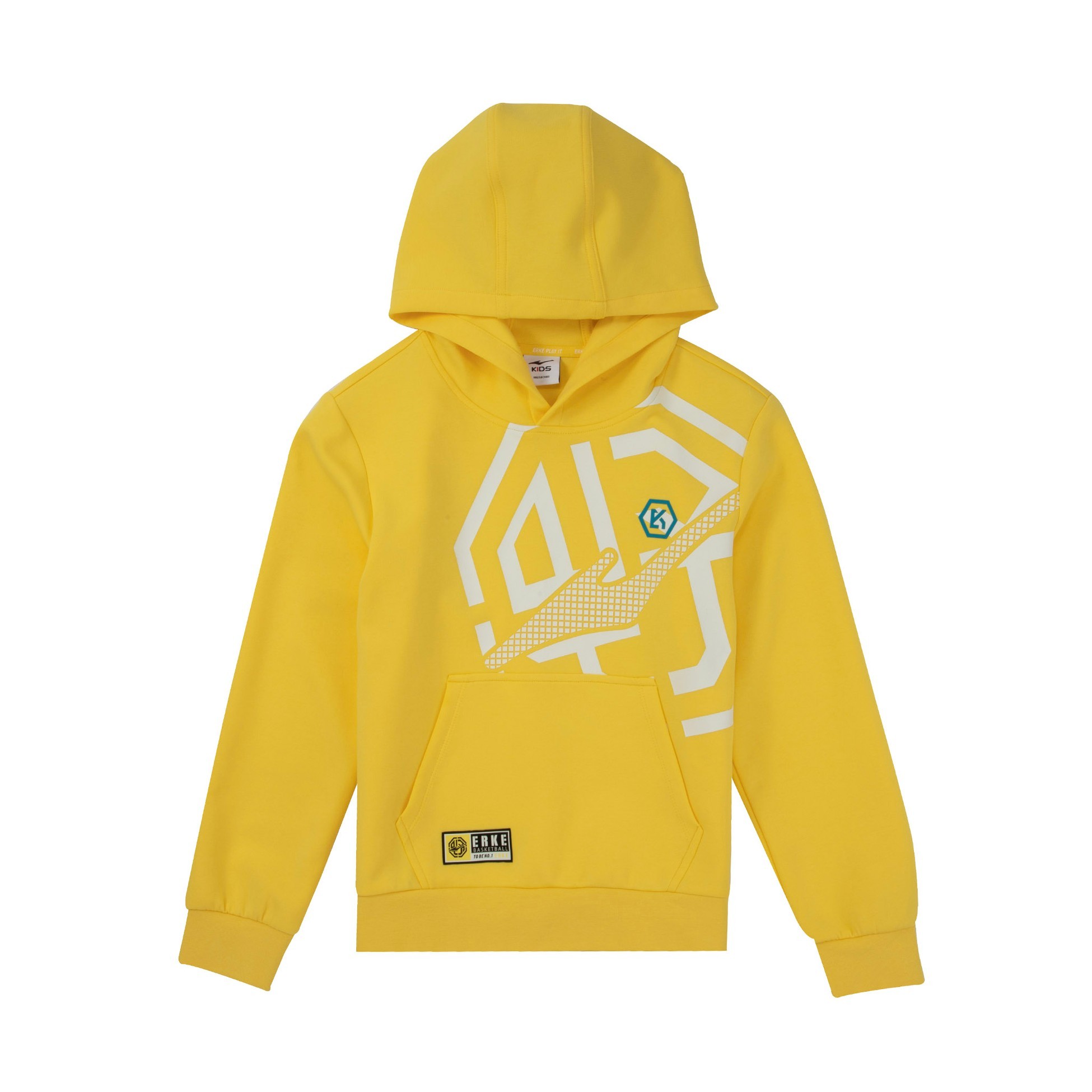 Genç Erkek Hoodie - Sarı