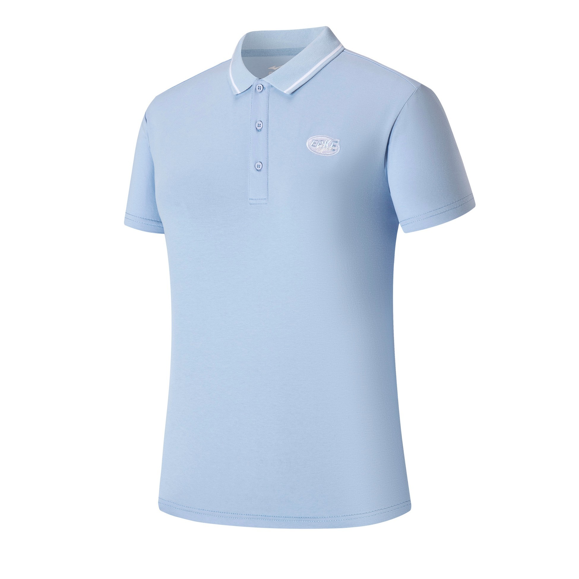 Kadın Polo Yaka Collar T-Shirt - Pastel Mavi