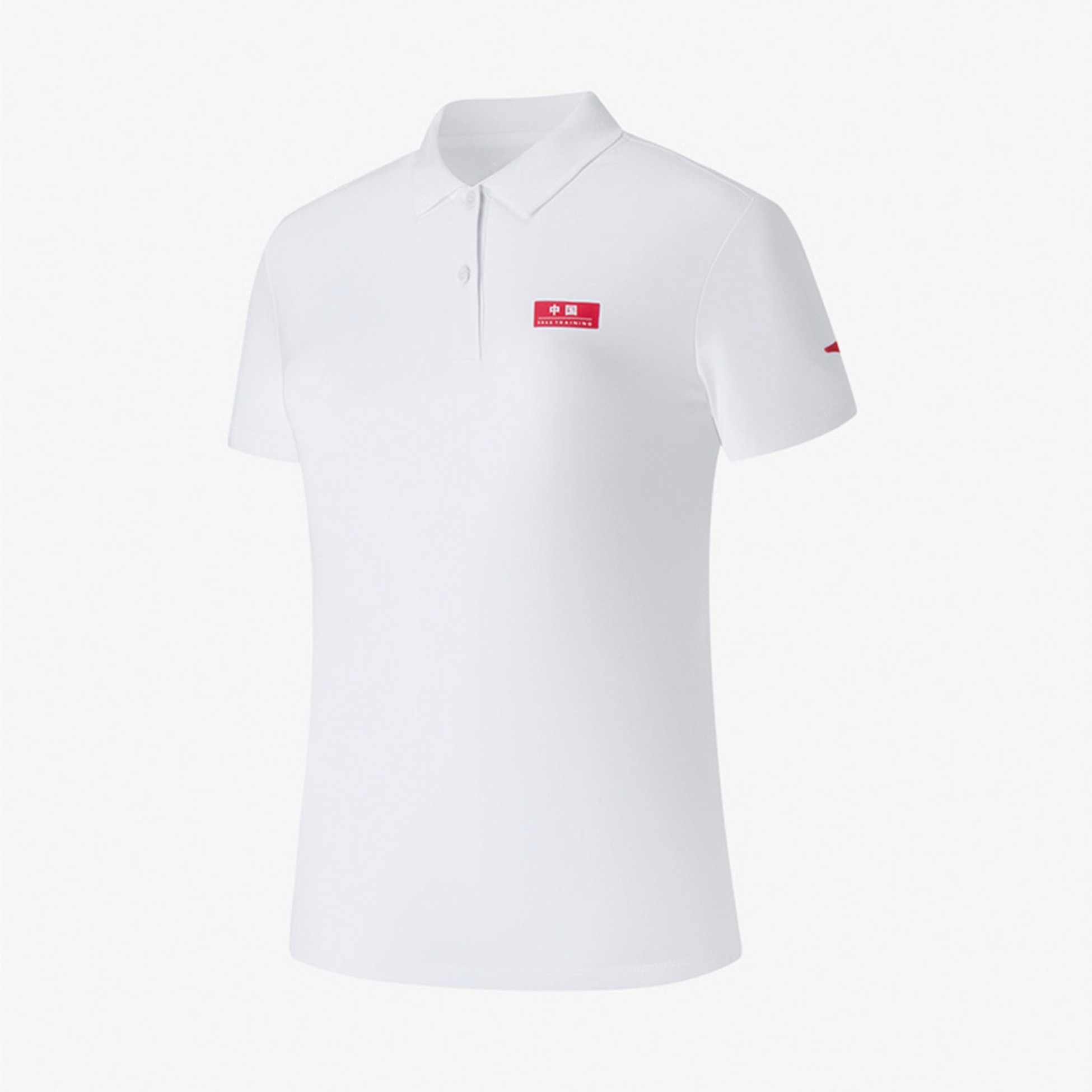 Kadın Polo Yaka T-Shirt - Beyaz