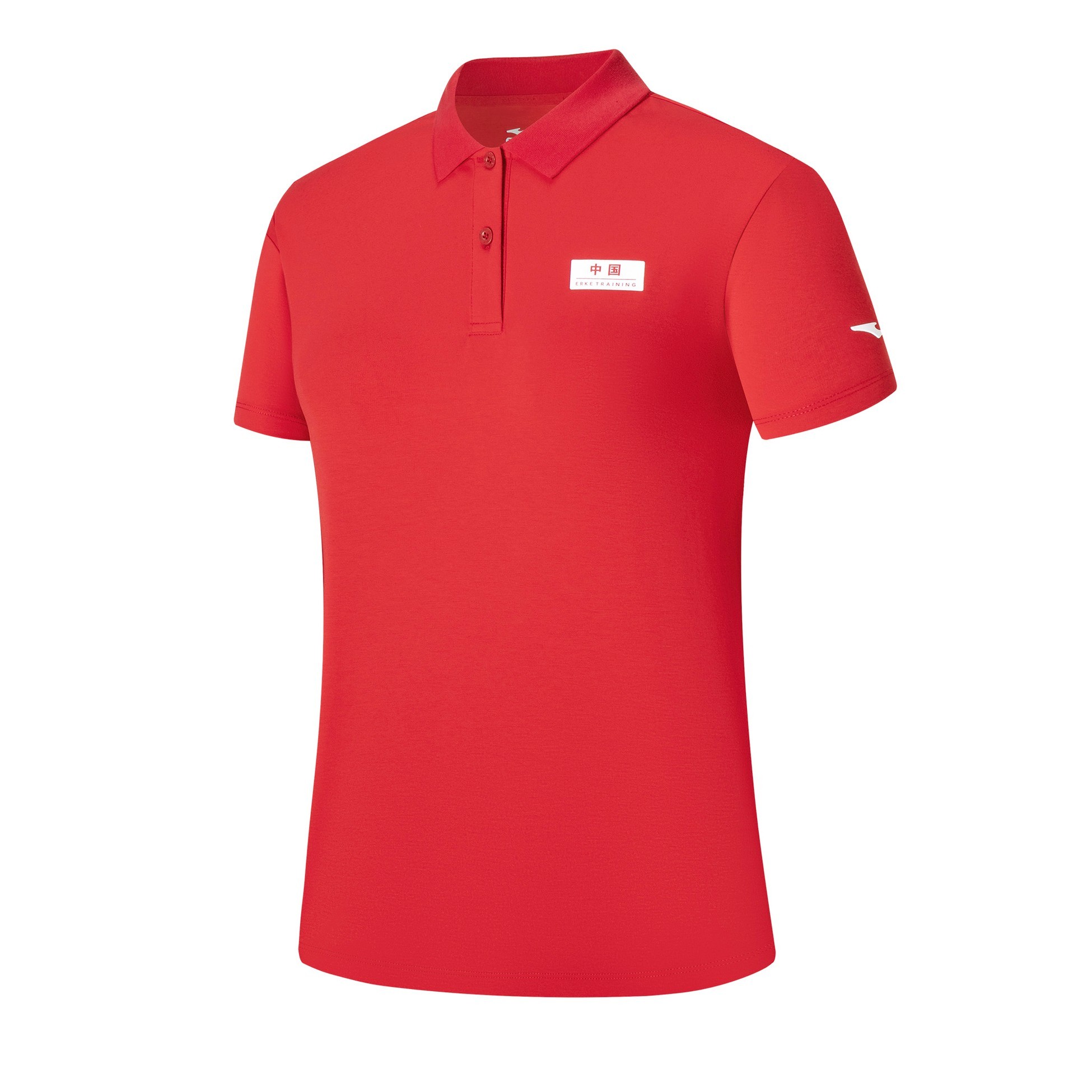 Kadın Polo Yaka T-Shirt - Kırmızı